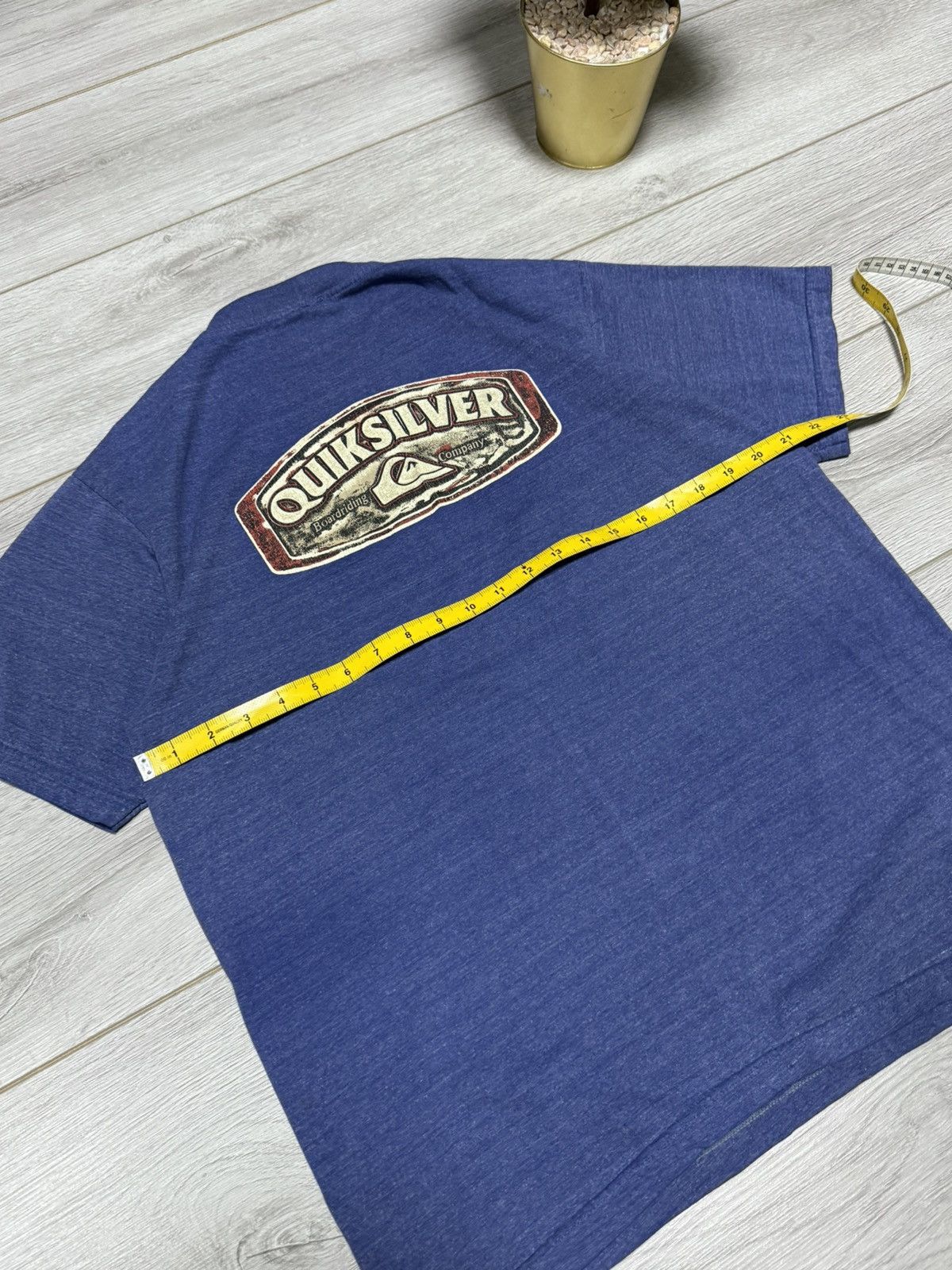Quiksilver Quilsilver USA surf vintage tee shirt big print logo Size US M / EU 48-50 / 2 - 8 Thumbnail