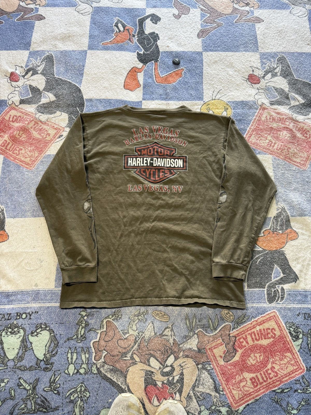 Harley Davidson Las Vegas Harley long sleeve Size US L / EU 52-54 / 3 - 4 Thumbnail