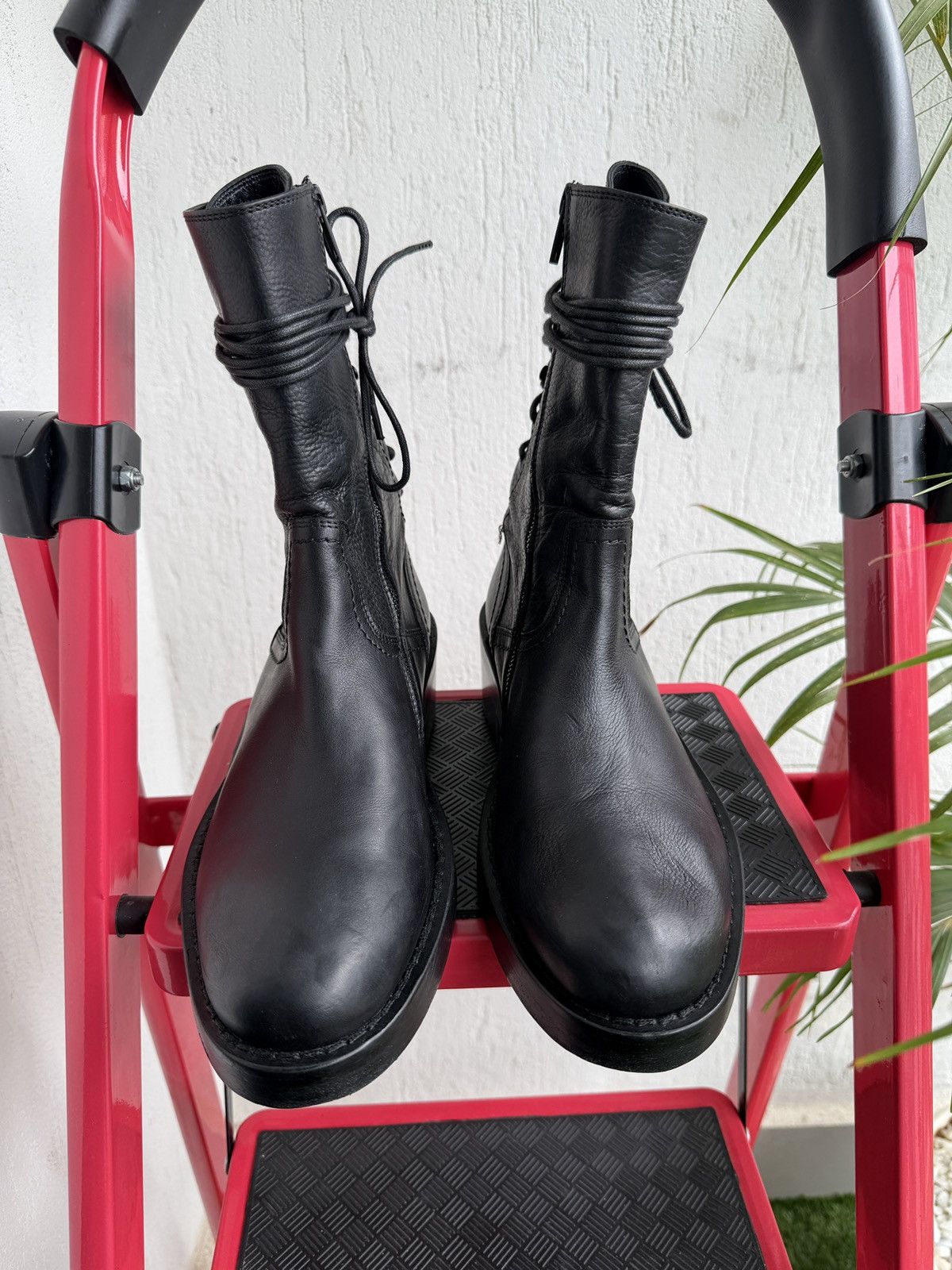 Ann Demeulemeester Backlace boots Size US 8 / EU 41 - 5 Thumbnail
