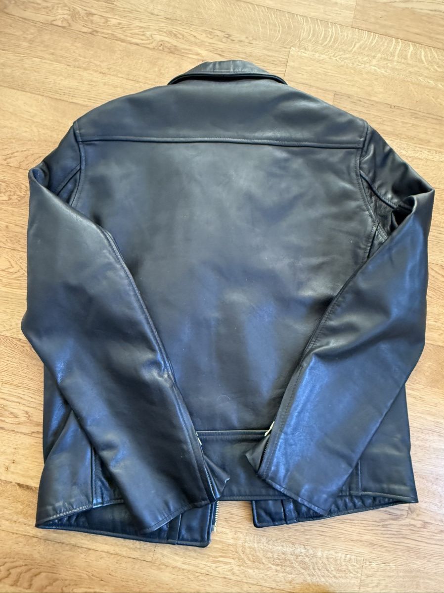 Schott × Supreme Supreme Schott Perfecto Leather Jacket Size US L / EU 52-54 / 3 - 9 Thumbnail