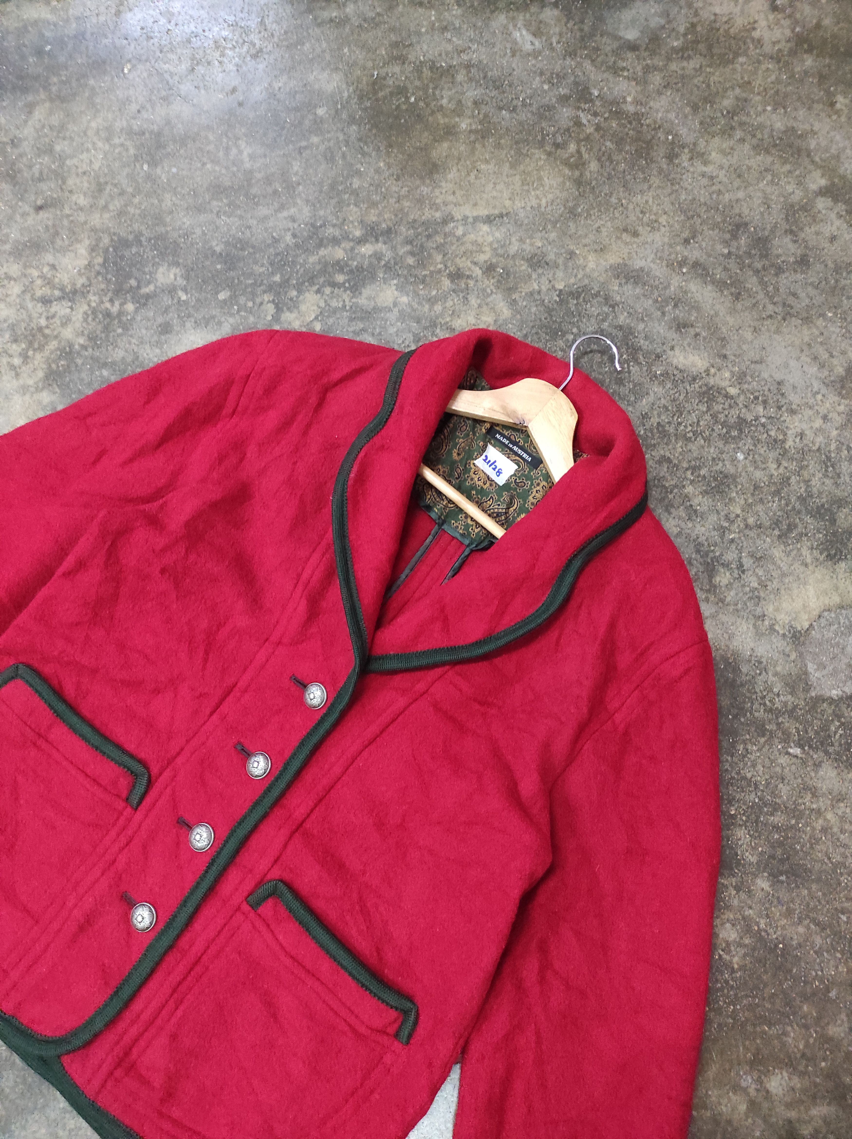 Schneiders × Vintage SCHNEIDERS SALZBURG SCHURWOLLE WOOL CARDIGAN JACKET Size M / US 6-8 / IT 42-44 - 3 Thumbnail