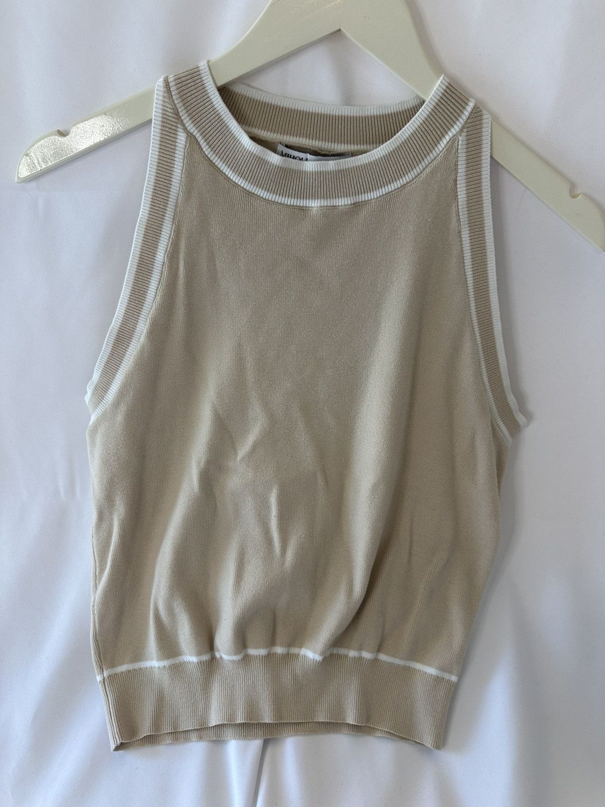 Other MIHOLL Ribbed Summer Racerback Tank Tops Sleeveless Halter Size L / US 10 / IT 46 - 1 Thumbnail