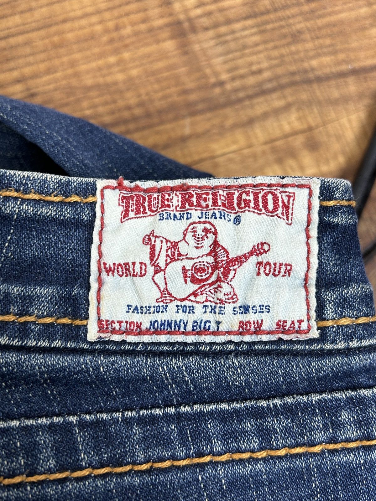 True Religion Vintage True Religion Johnny Big T Denim Jeans Size 26 Size 26" / US 2 / IT 38 - 3 Thumbnail