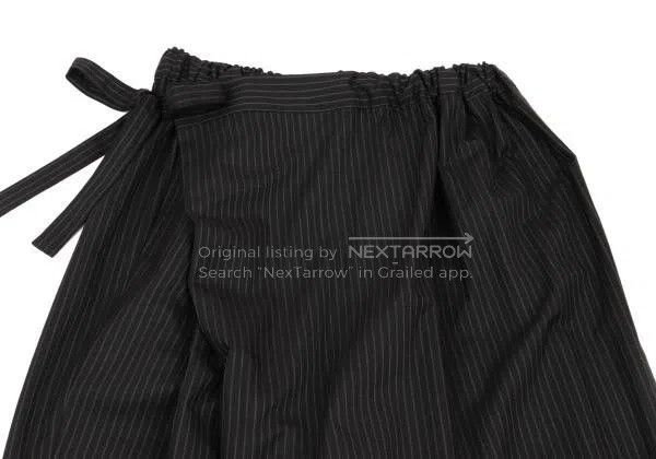 Junya Watanabe Junya Watanabe size S Black vintage striped design pants Size 23" - 3 Thumbnail