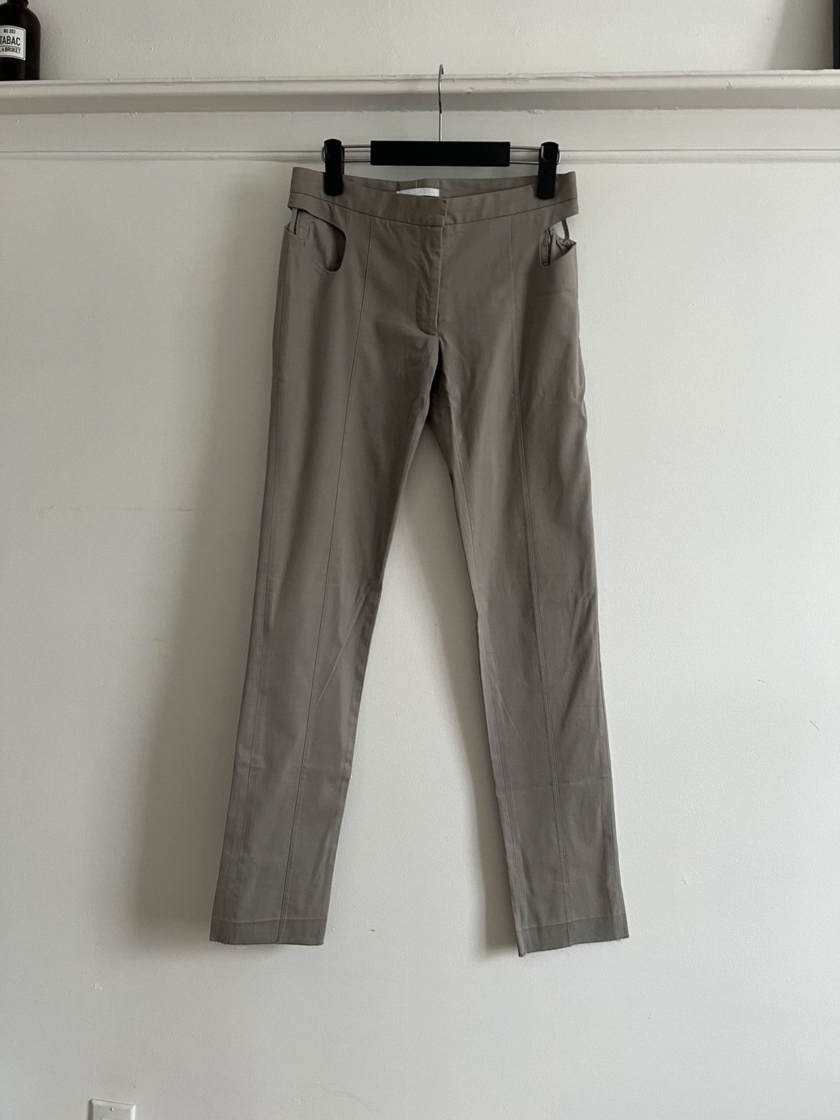 Archival Helmut Lang cutout trousers