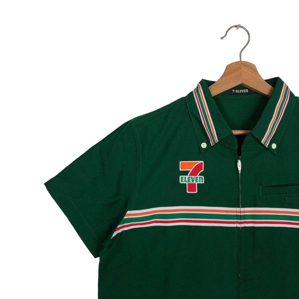 Japanese Brand 🔥VINTAGE WORK JACKET 7 - ELEVEN BIG LOGO Size US M / EU 48-50 / 2 - 6 Thumbnail