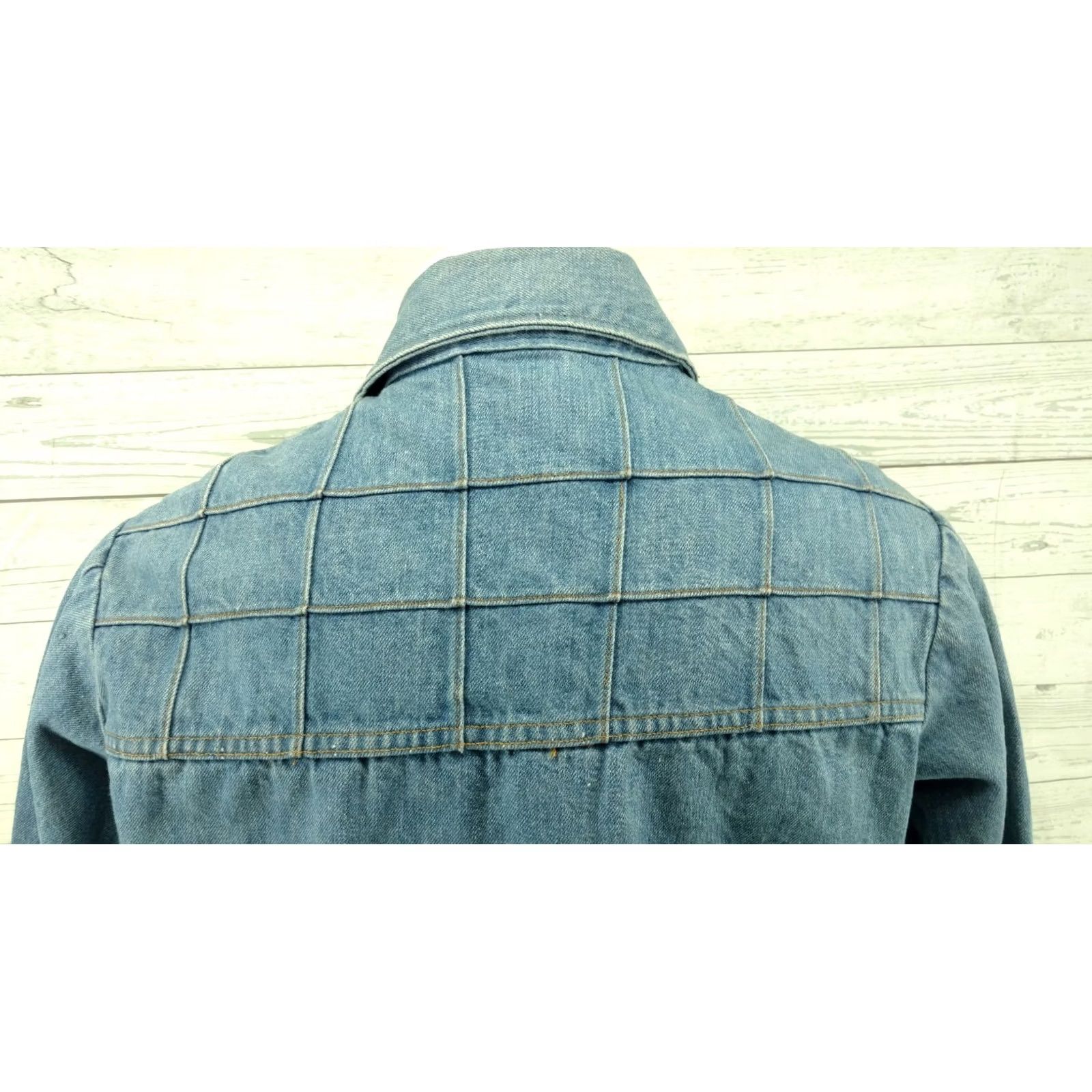 Vintage VINTAGE Challenger Jeans Jacket Mens 42 Jean Jacket Blue Button Closure Jacket 42 Mens Preschool? Size US 42 / EU 58 - 7 Thumbnail