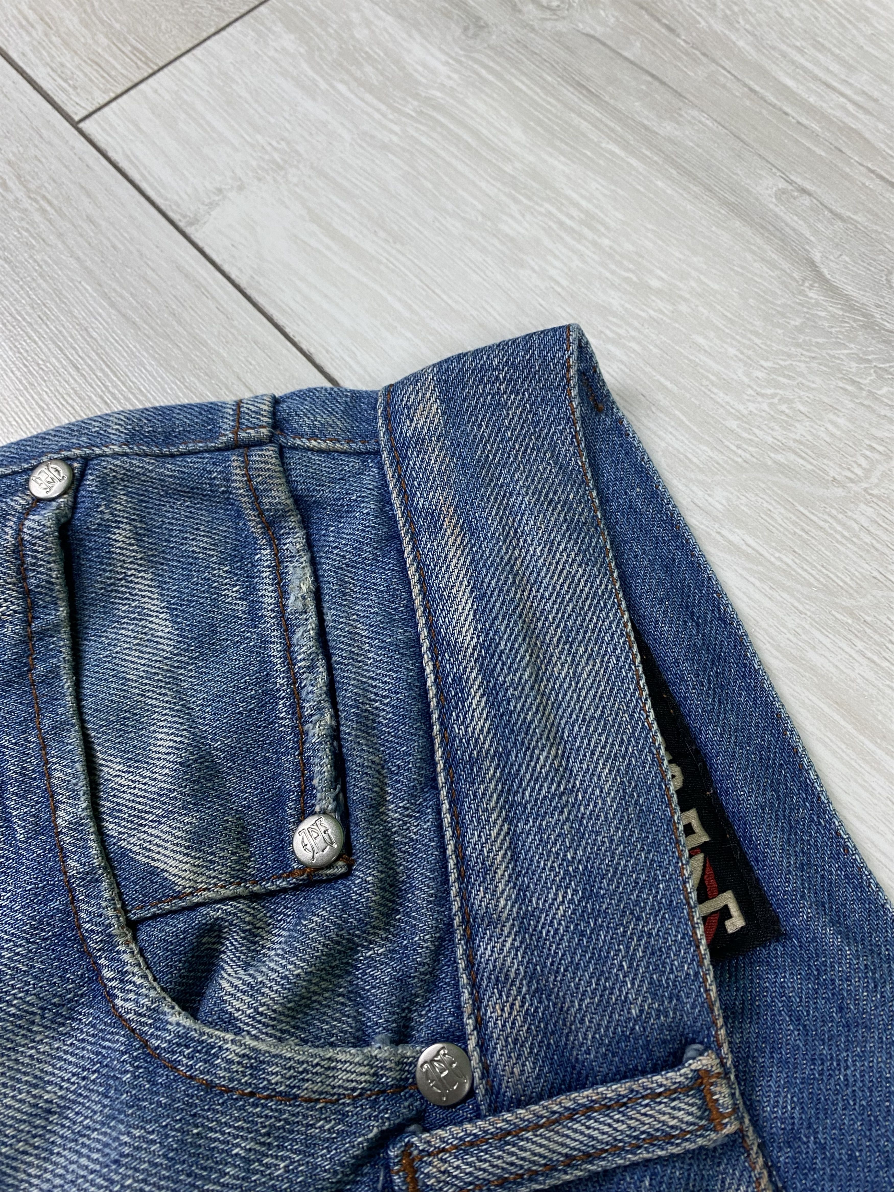 Jean Paul Gaultier Vintage Jean Paul Gaultier 90s straight blue jeans sz 32 Size US 32 / EU 48 - 13 Thumbnail