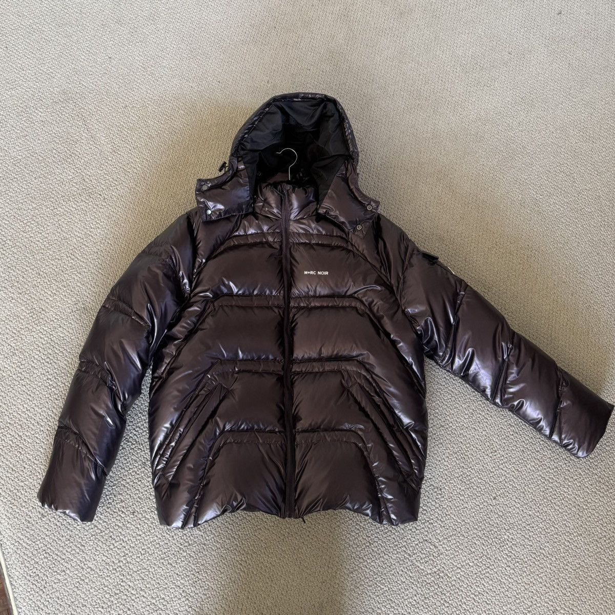 M+Rc Noir Wavy Purple down jacket Size US L / EU 52-54 / 3 - 3 Thumbnail