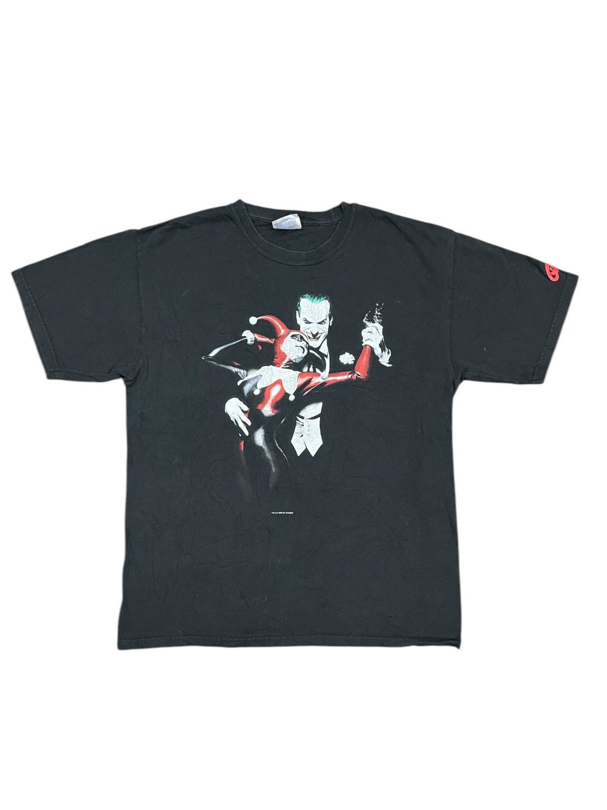DC Comics Vintage 1999 Dc Comic Joker Graphitti Tee Size US M / EU 48-50 / 2 - 1 Thumbnail