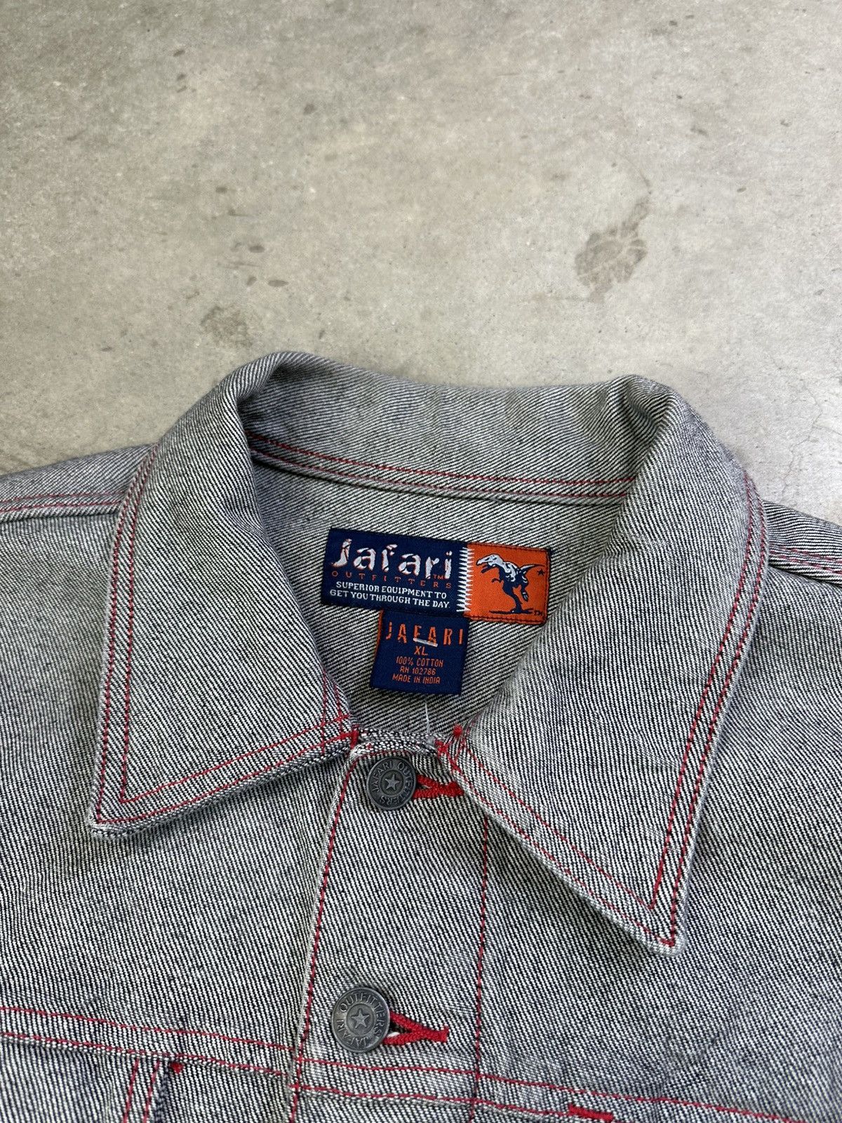 Other Vintage Jafari Y2K Denim Jacket XL Size US XL / EU 56 / 4 - 4 Thumbnail