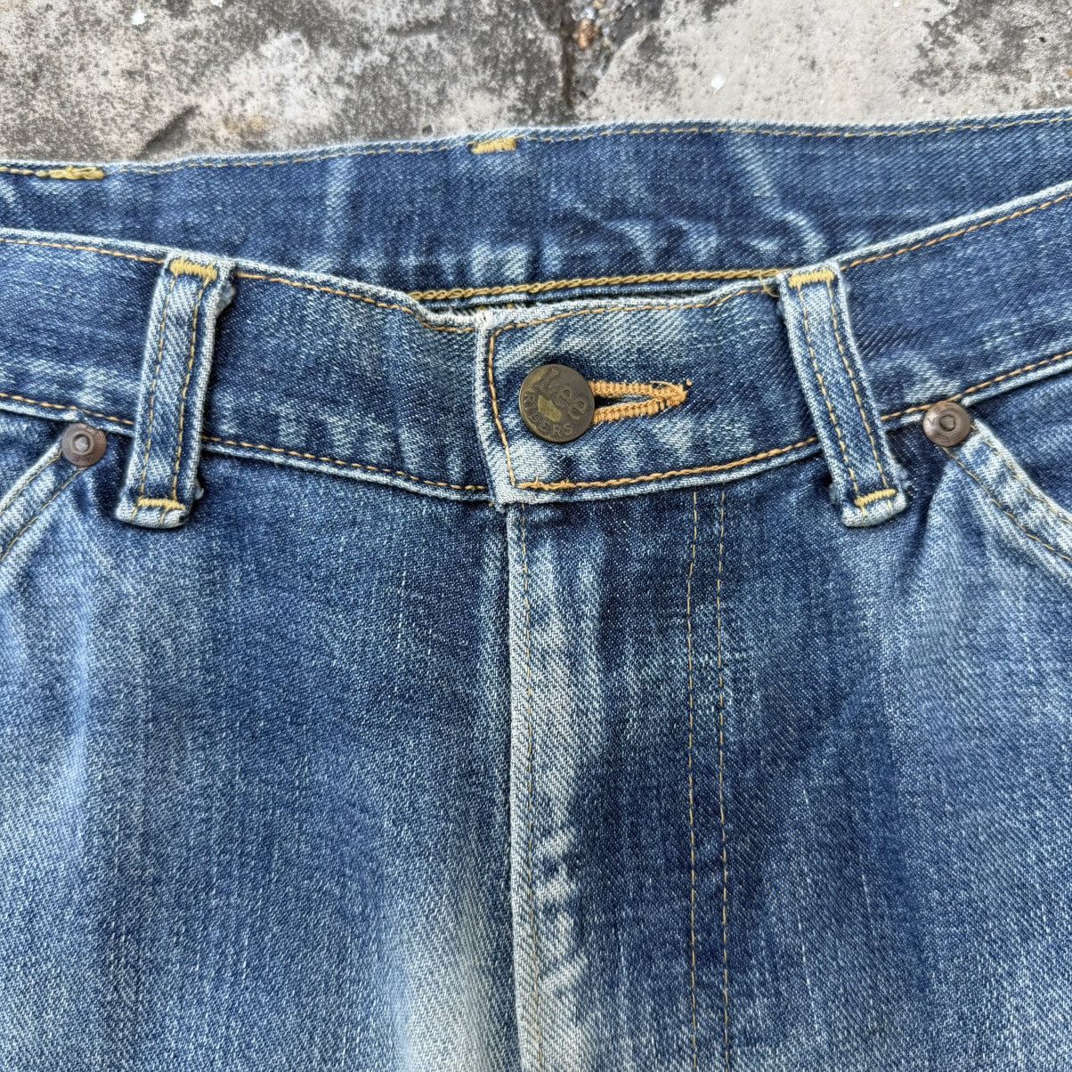 Lee VINTAGE LEE RAIDER FADED JEAN DENIM PANTS Size US 32 / EU 48 - 6 Thumbnail