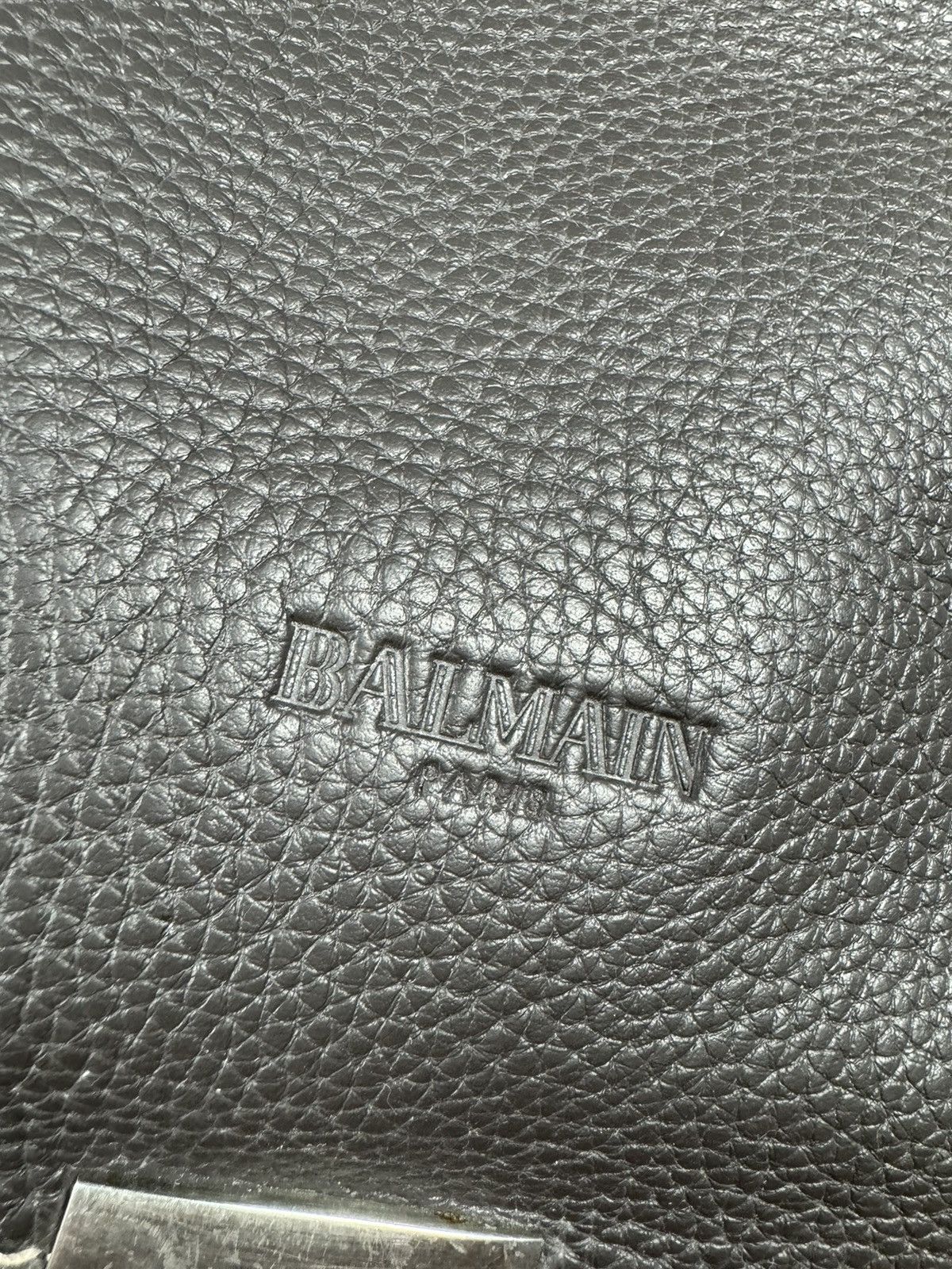 Balmain × Pierre Balmain × Vintage Pierre Balmain Paris Leather Business Bag Vintage Oldmoney Size ONE SIZE - 5 Thumbnail