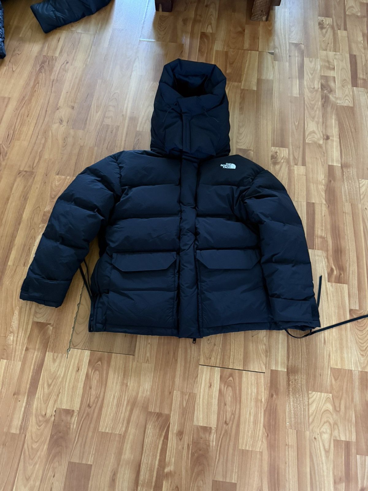The North Face RARE TNF x HYKE 2019FW Big Down Jacket - Black - Size M BNWT Size US M / EU 48-50 / 2 - 3 Thumbnail