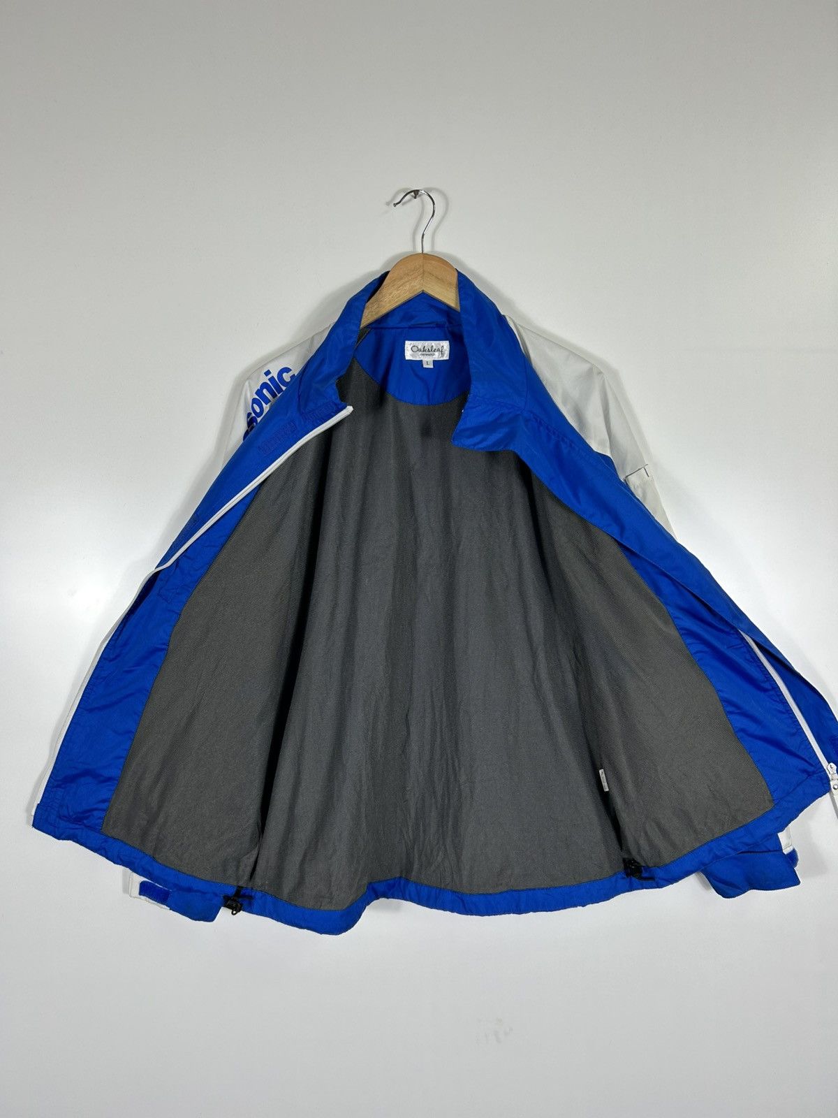 Japanese Brand 🔥Onward Panasonic Cycle Zipper Workout Jacket Size US L / EU 52-54 / 3 - 9 Thumbnail