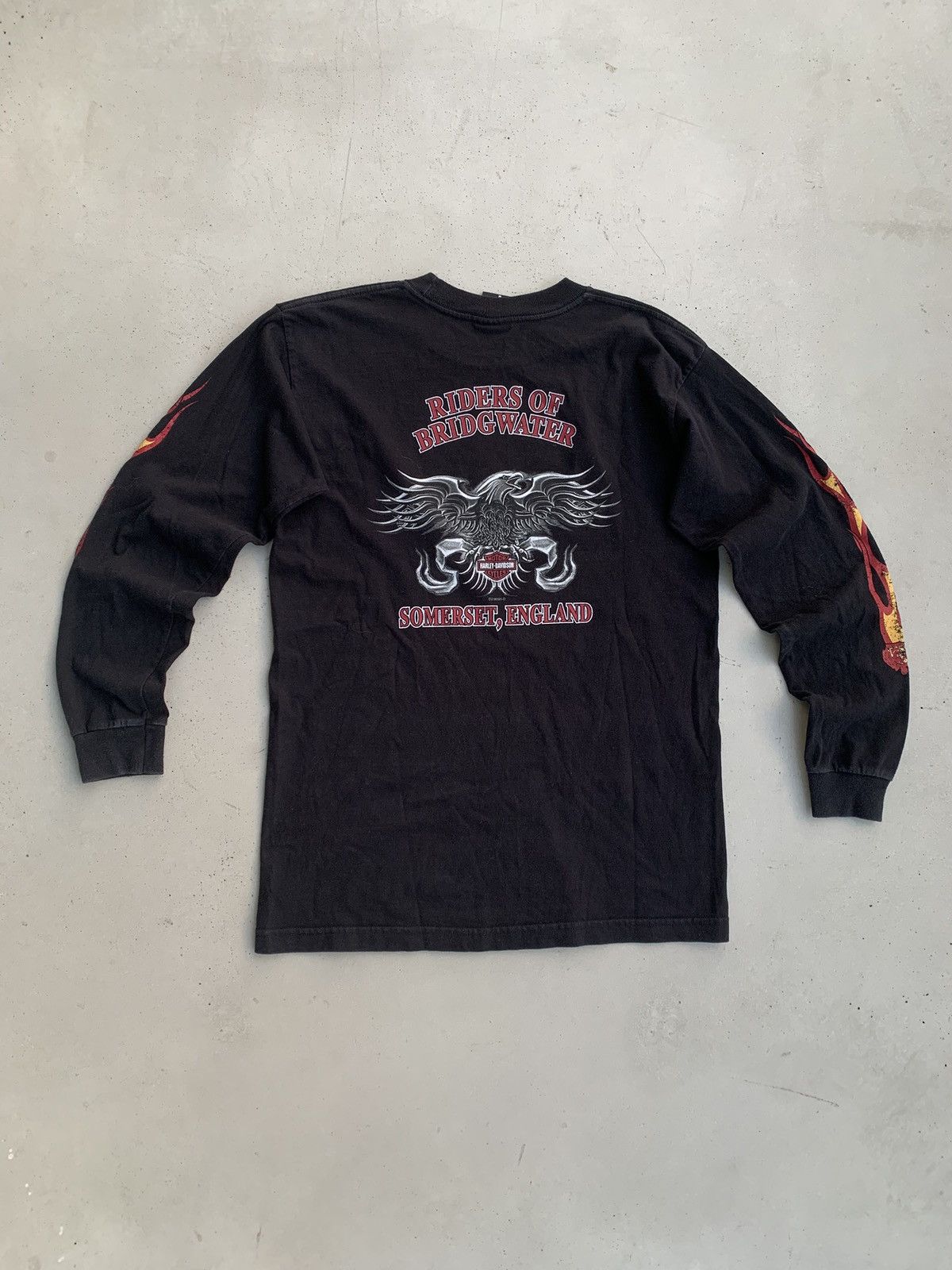 Band Tees Harley Davidson Longsleeve Vintage 2005 Rock USA Logo Size US M / EU 48-50 / 2 - 2 Thumbnail
