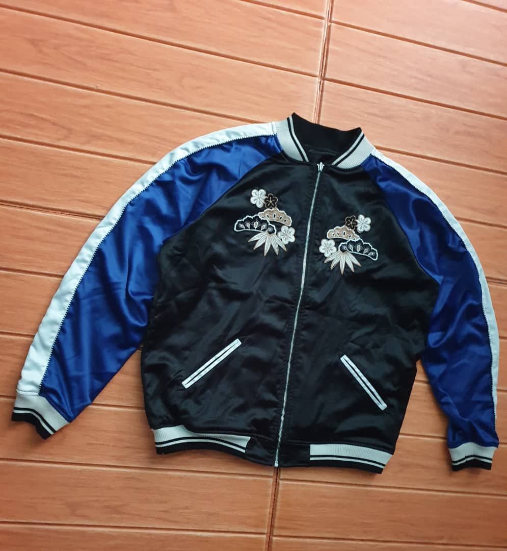 PPFM 💥Divine retribution geisha harajuku Japan souvenir jacket Size US L / EU 52-54 / 3 - 9 Thumbnail