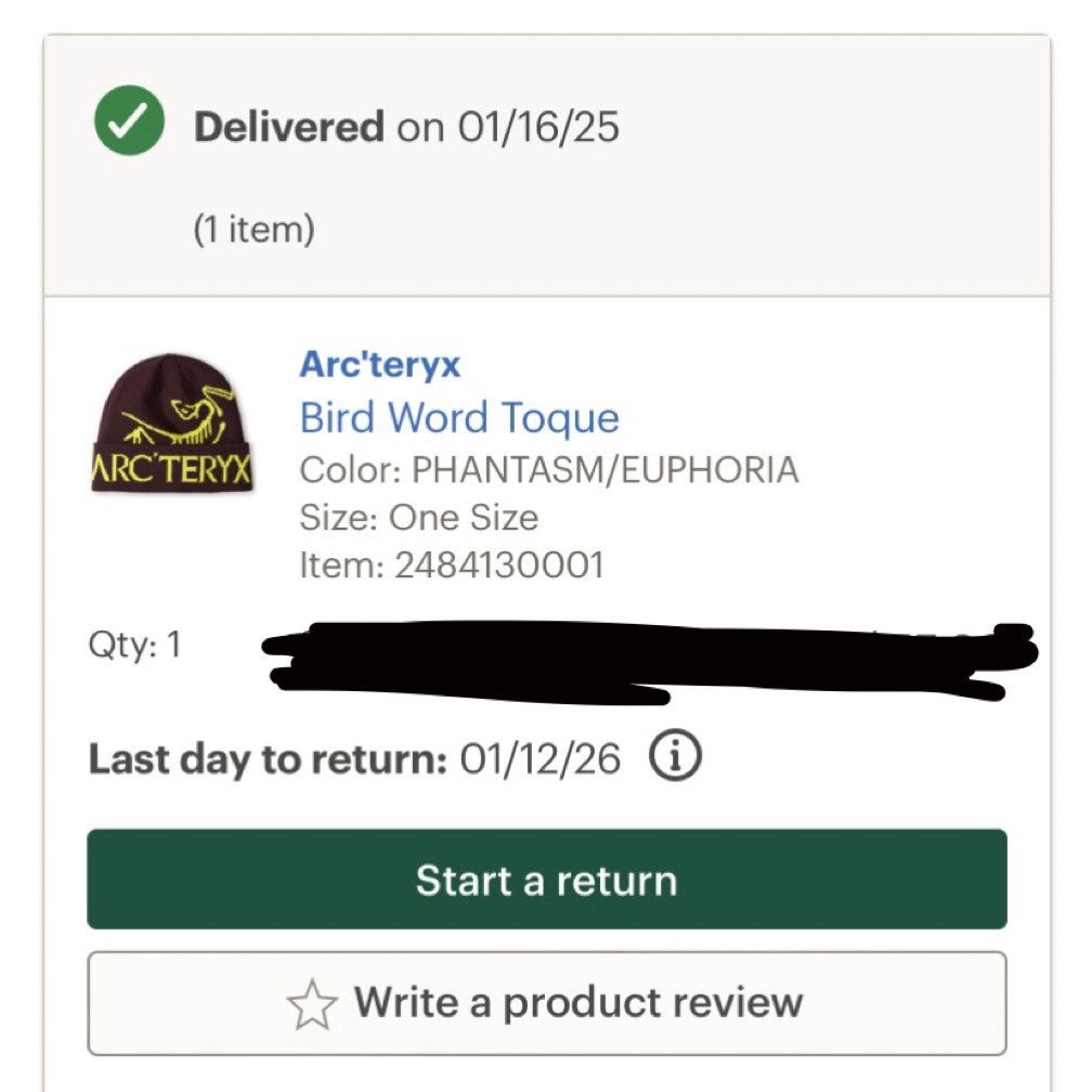 Arc'teryx Arc'teryx Bird Word Toque Size ONE SIZE - 4 Thumbnail