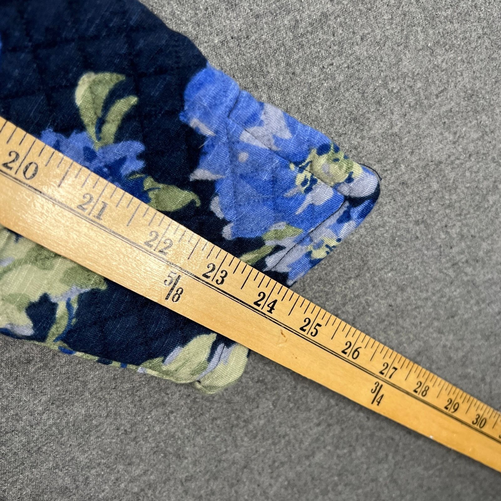 Other Isaac Mizrahi Live! Printed Knit Jcquard Jacket Navy Size M / US 6-8 / IT 42-44 - 5 Thumbnail