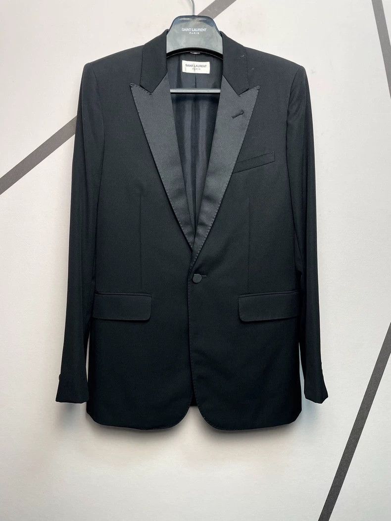Saint Laurent Paris Saint Laurent Paris Smoking jacket for Daming Line-2506 Size US S / EU 44-46 / 1 - 1 Thumbnail