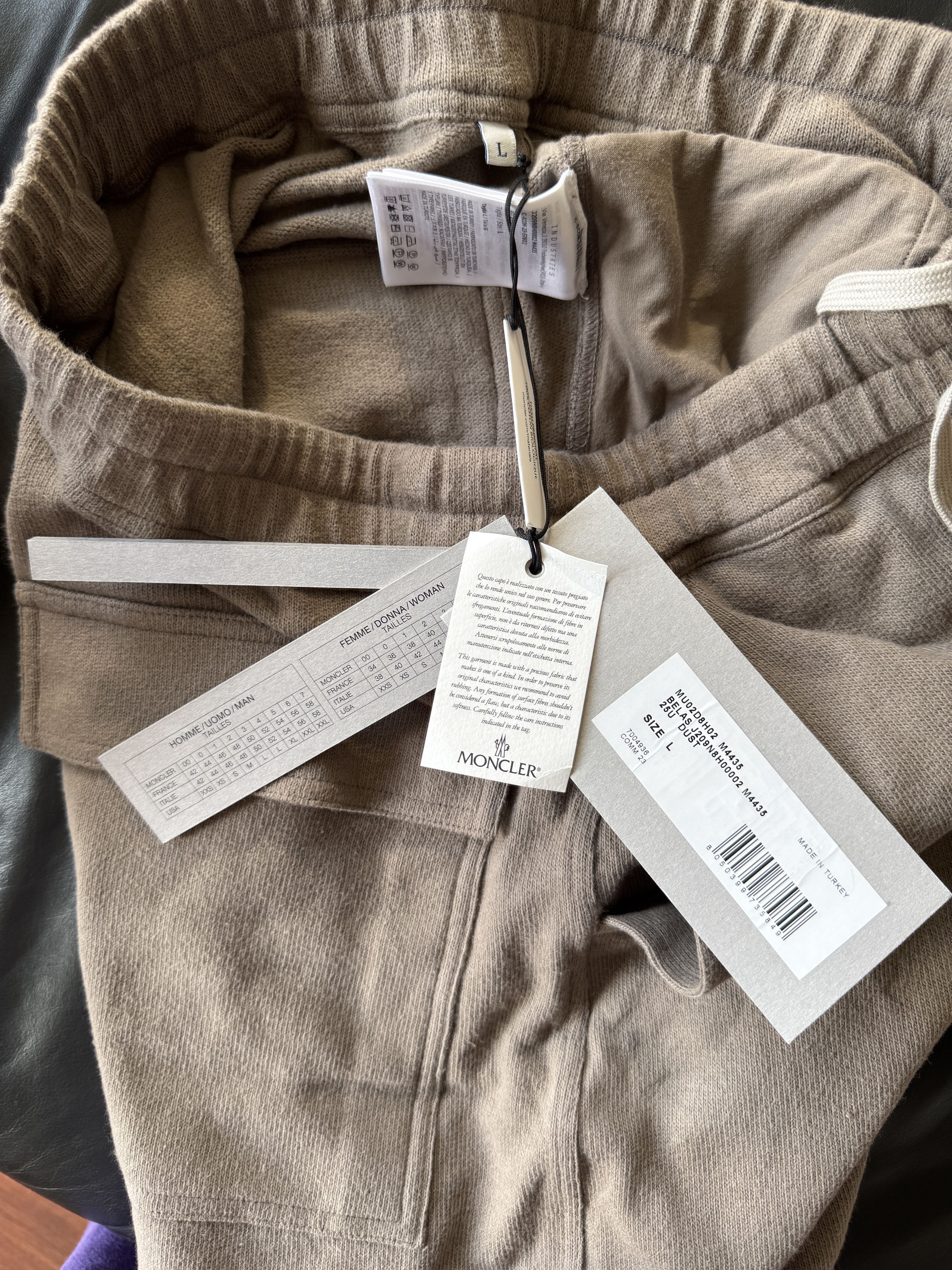 Rick Owens Moncler x Rick Owens Belas Flared Sweatpants Size US 32 / EU 48 - 12 Thumbnail
