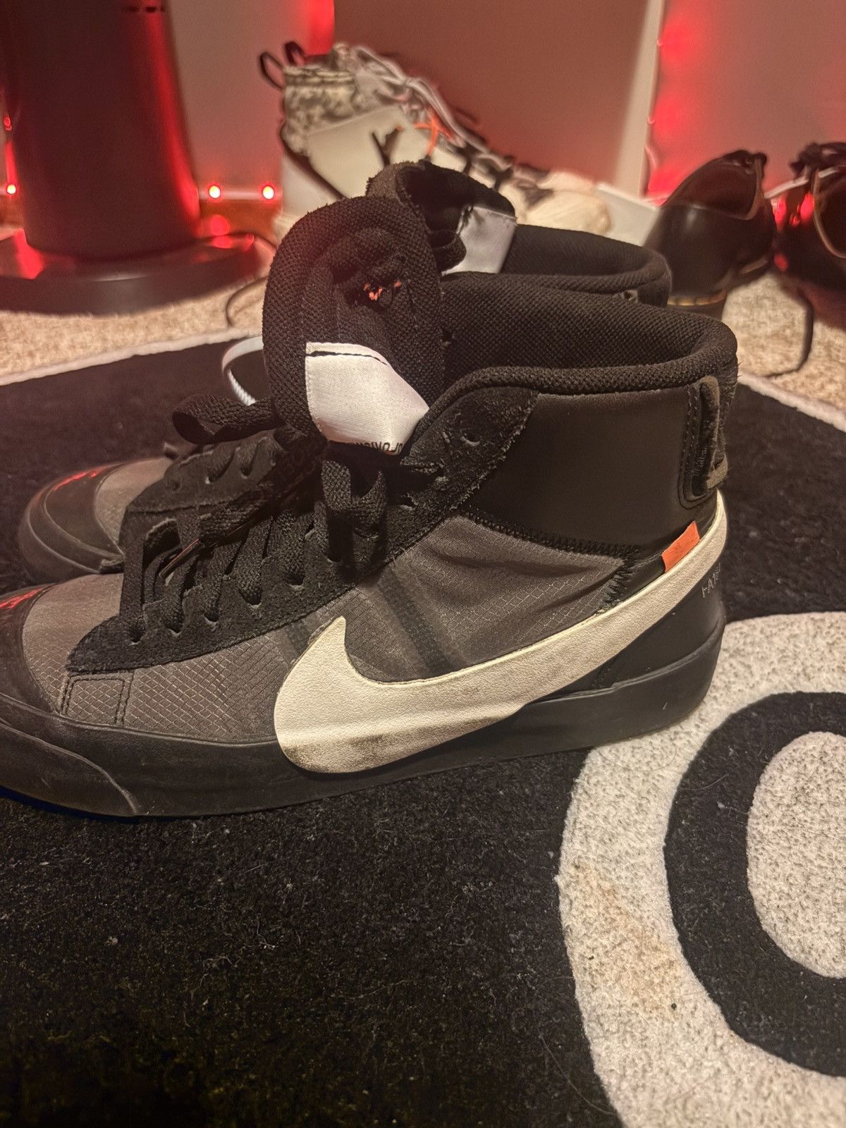 Nike × Off-White Off White Grim Reaper Blazer Size US 9 / EU 42 - 1 Thumbnail