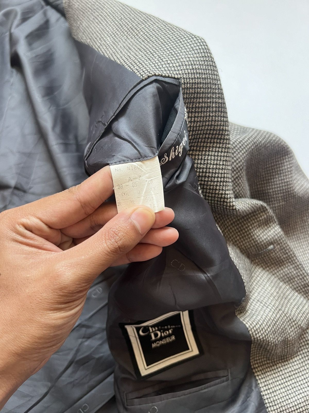 Christian Dior Monsieur Christian Dior Monsieur Blazer/Coat Size 38R - 8 Thumbnail