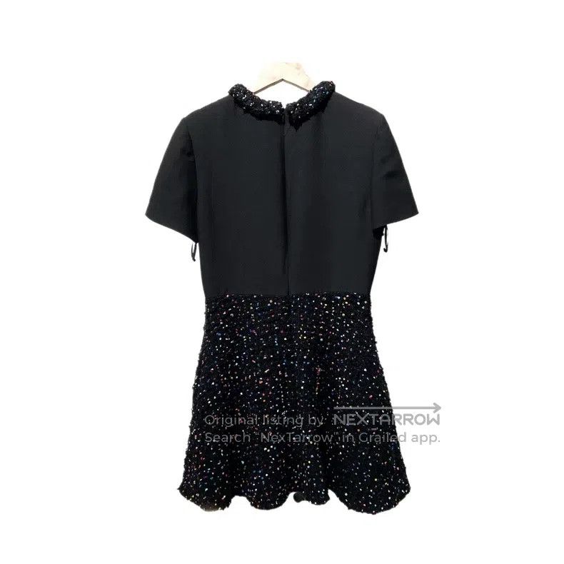 Valentino Valentino A small fragrant wind coarse flower woven dress Size XS / US 0-2 / IT 36-38 - 2 Thumbnail