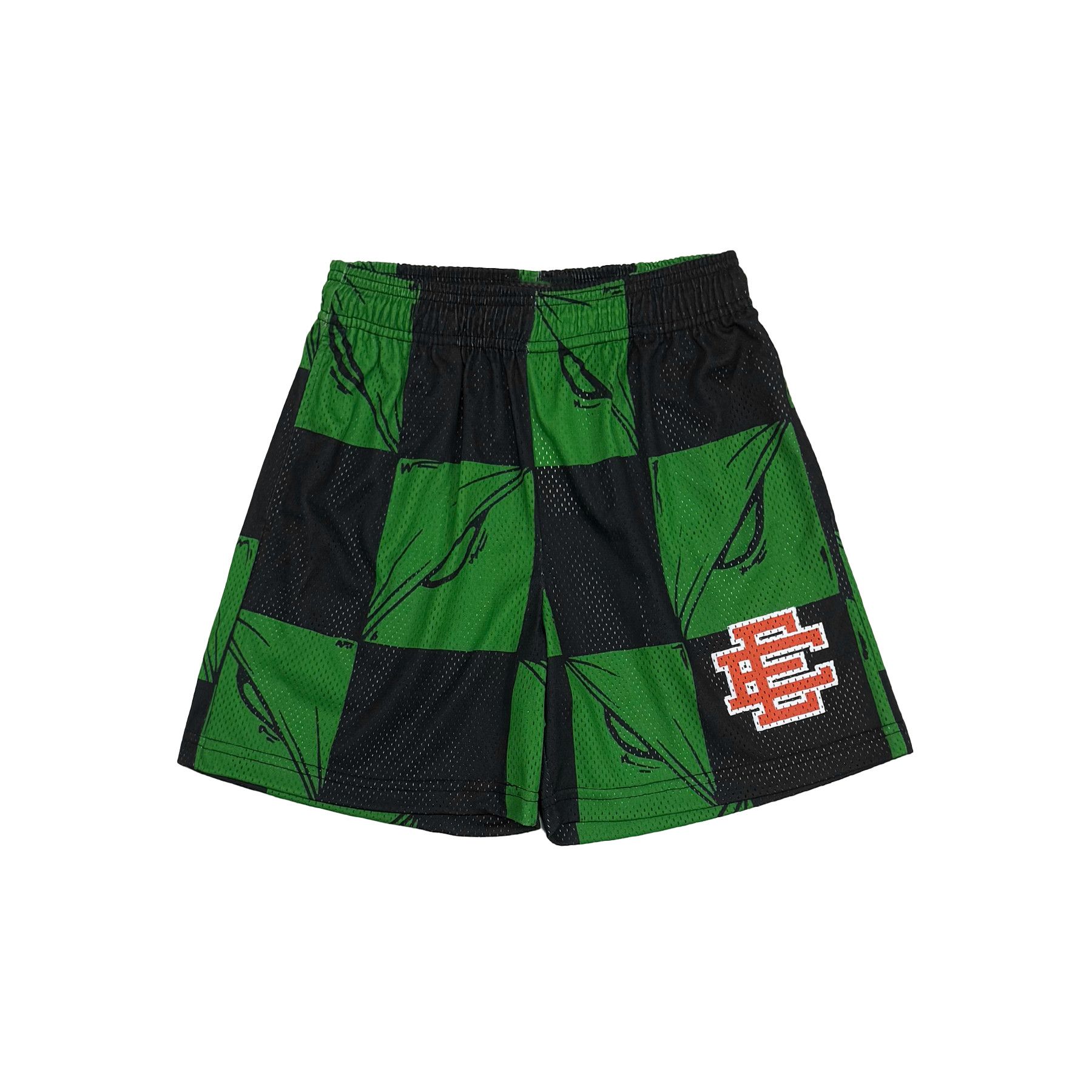 Matty Boy Matty Boy Eric Emanuel 99 Eyes Green Mesh Shorts Size US 30 / EU 46 - 1 Thumbnail