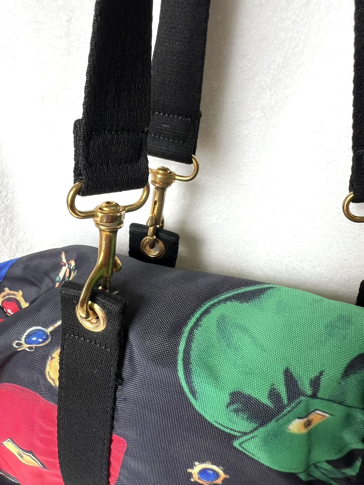 Karl Lagerfeld Karl Lagerfeld Signature Logo Duffle Double Bag Size ONE SIZE - 7 Thumbnail