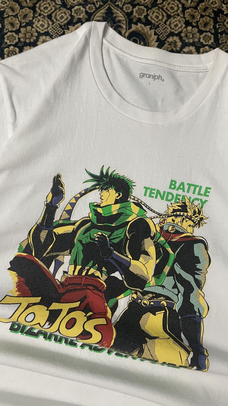 Anime Rare Anime Jojo Bizarre Adventure Size US L / EU 52-54 / 3 - 2 Thumbnail