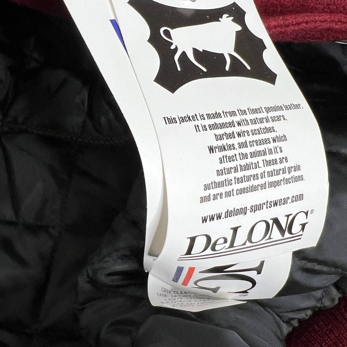 Delong Vintage DeLong Sz. M Varsity Letterman Hooded Jacket NWT Size US M / EU 48-50 / 2 - 8 Thumbnail