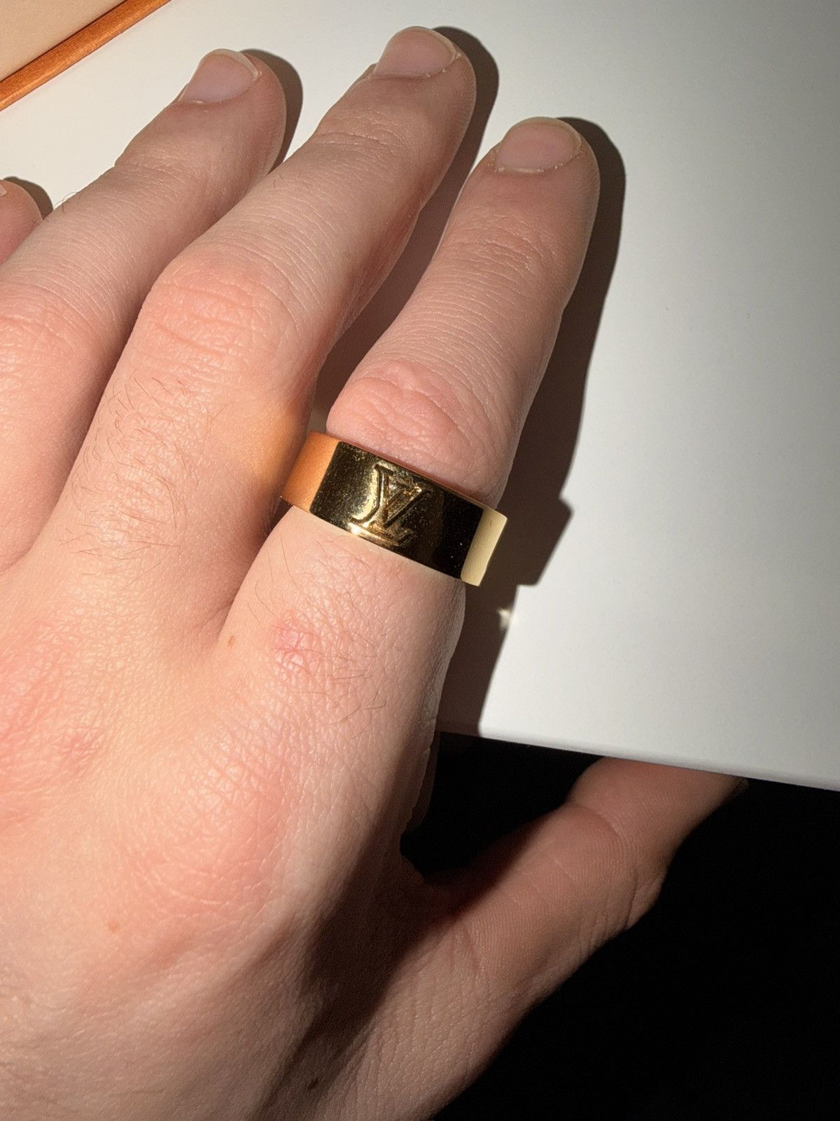Louis Vuitton Louis Vuitton Gold Ring Size L (US 10) Size ONE SIZE - 3 Thumbnail