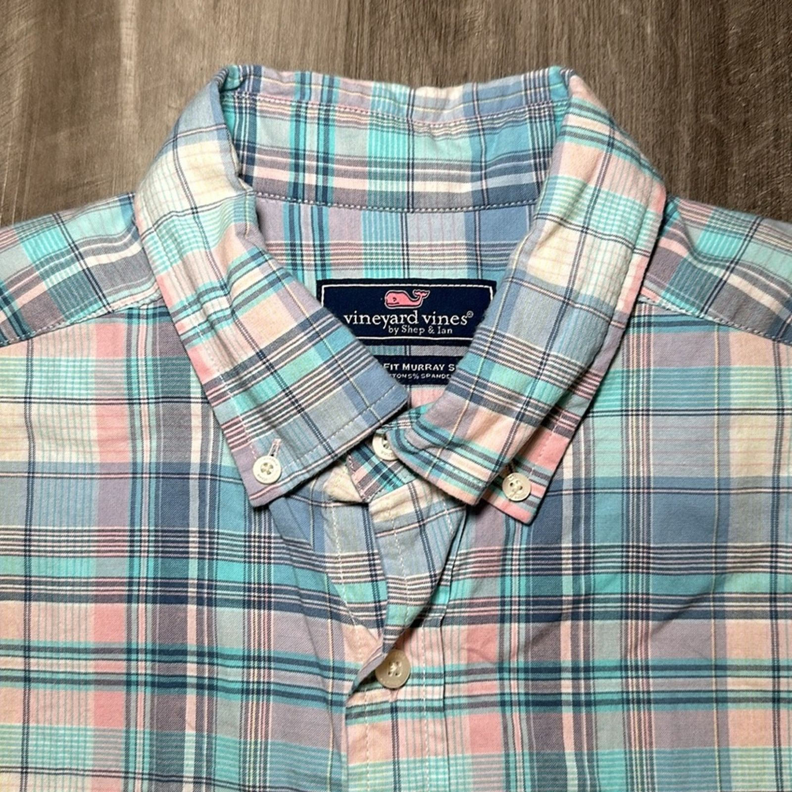 Vineyard Vines Vineyard Vines Classic Fit Murray Long Sleeve - Medium Size US M / EU 48-50 / 2 - 7 Thumbnail