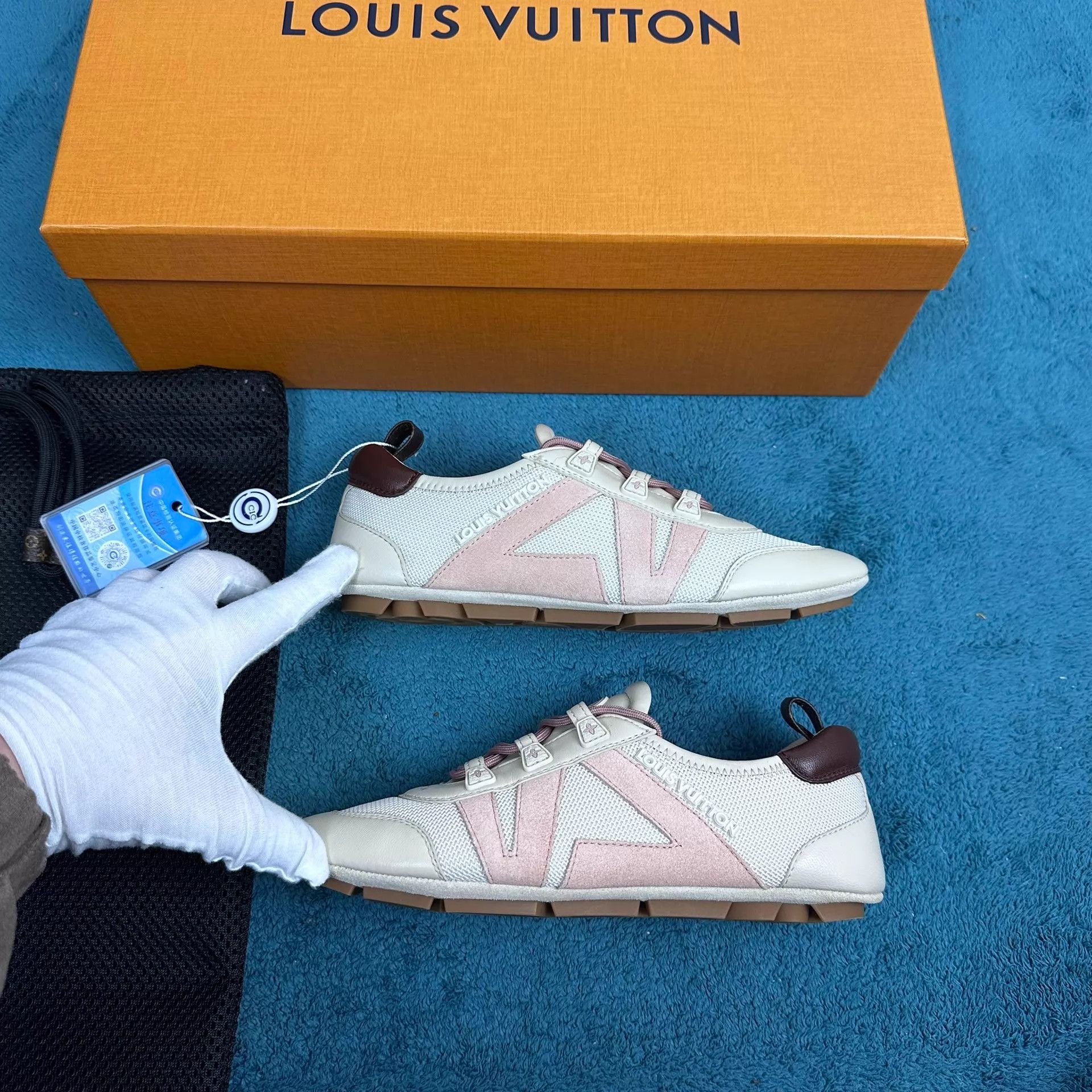 Louis Vuitton LV Sneakerina Ballet Thin Sole Blush Beige EU35 New Size US 4.5 / IT 34.5 - 2 Thumbnail
