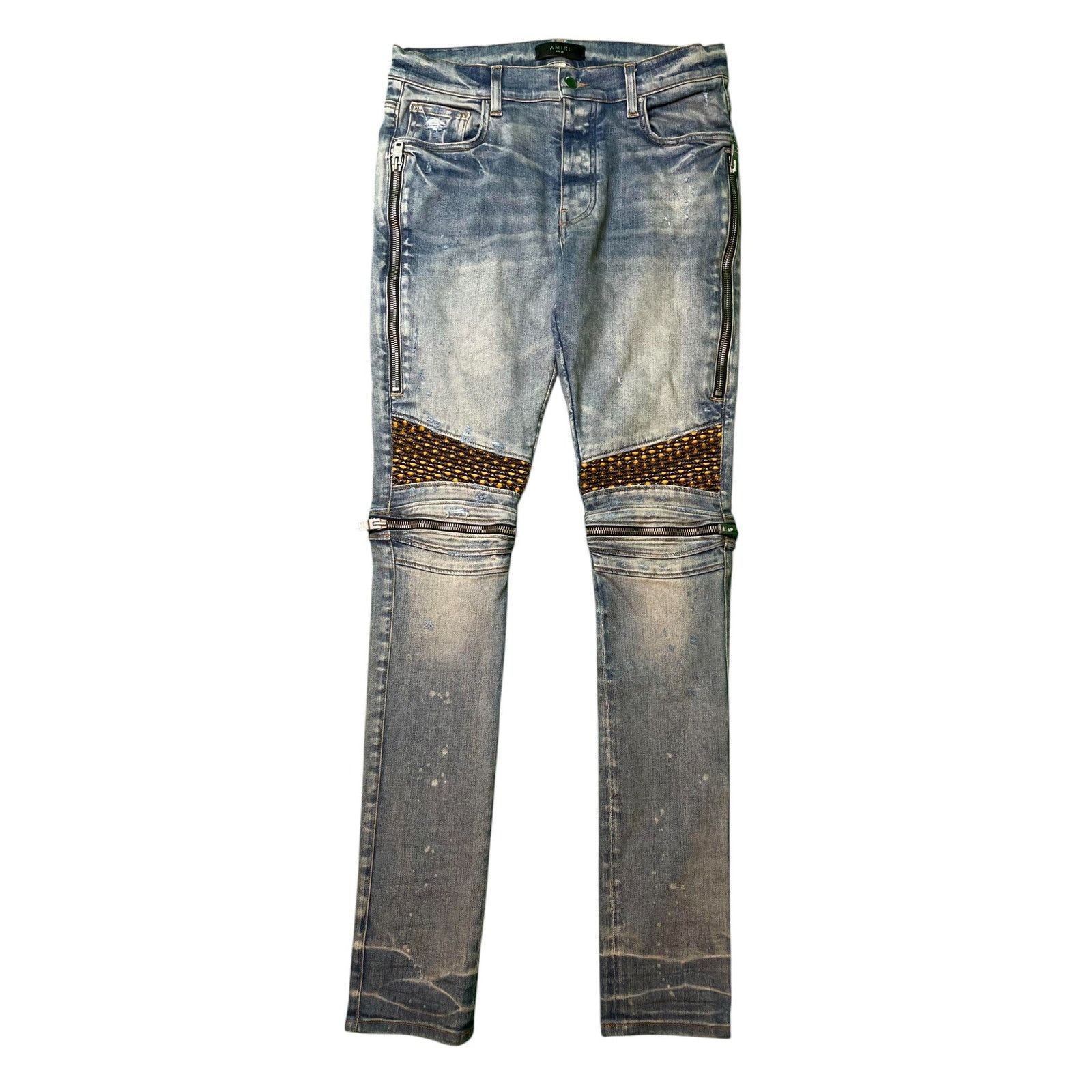 Amiri Amiri Heart Patch Jeans | Grailed