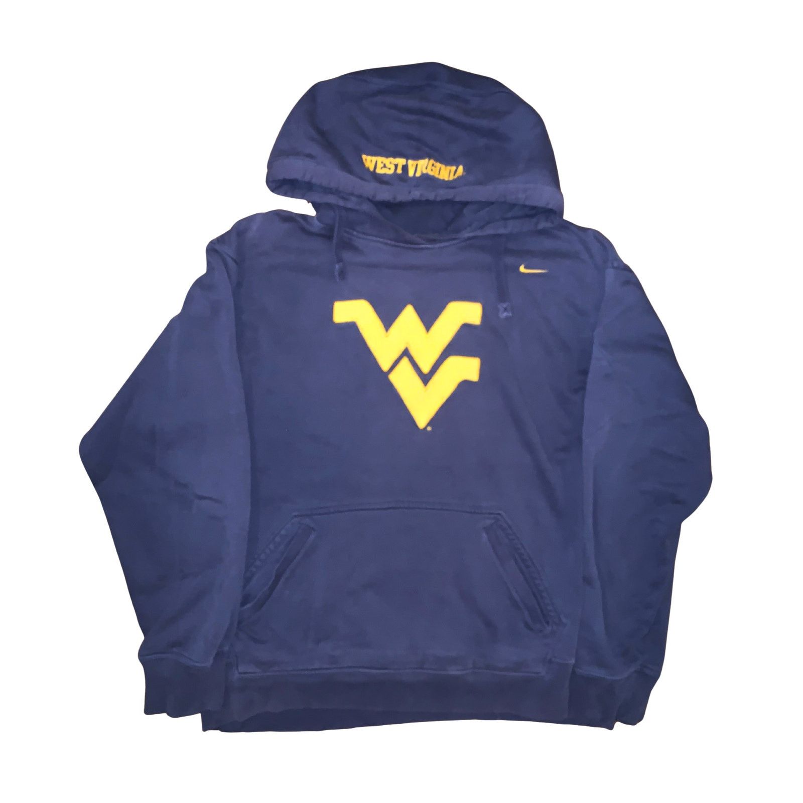 Nike West Virginia University Nike Hoodie Navy Blue Men’s XL Size US XL / EU 56 / 4 - 1 Thumbnail