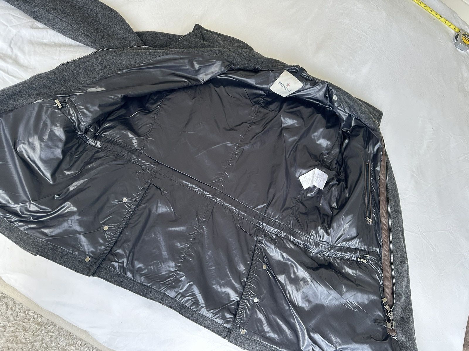 Moncler Grey Moncler Jacket with detachable Vest Size US XXL / EU 58 / 5 - 6 Thumbnail