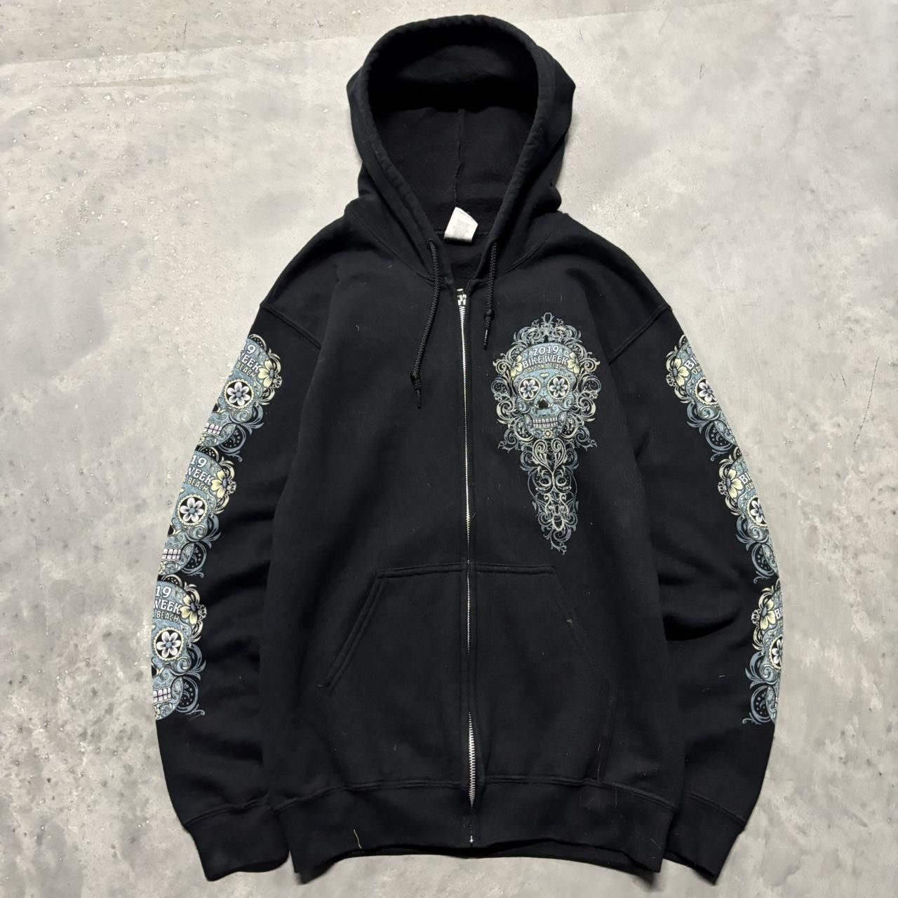 ‘96 BIKE WEEK FULL ZIP HOODED GRAPHIC online HOODIE