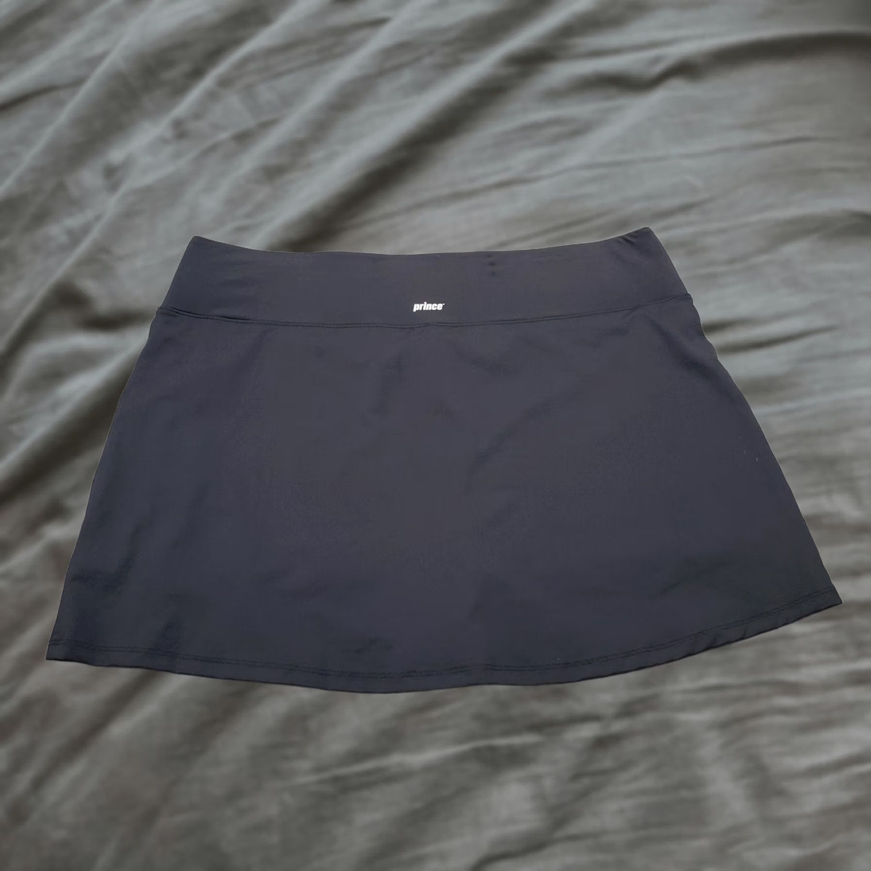 Prince Prince Tennis Skort Womens XL Black Comfort Moisture Wicking Pull On Athletic Knit Skort Size ONE SIZE - 1 Thumbnail