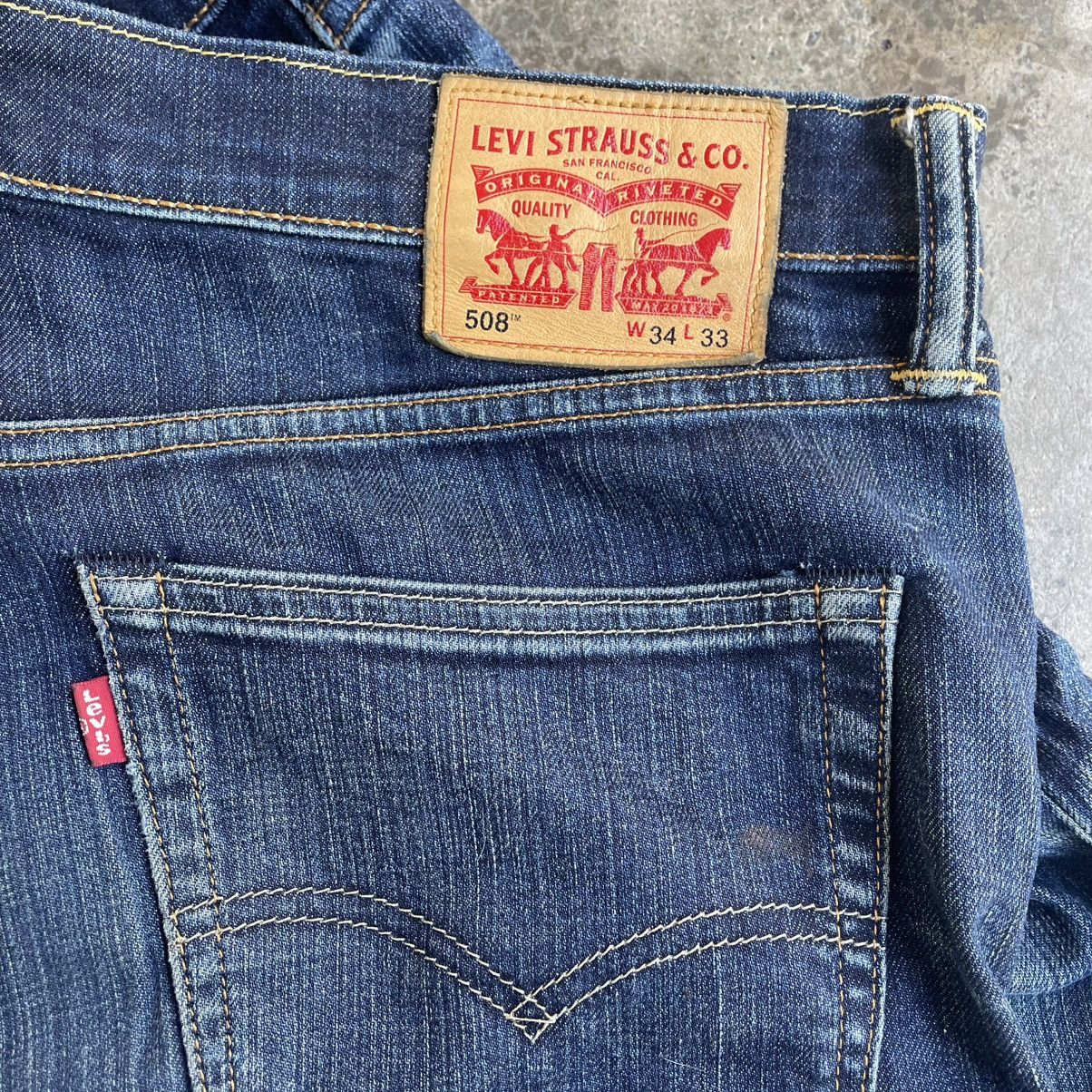 Levi's Vintage Clothing 🔥Vintage Levis 505 Stoned Washed Ripped Distress Denim Jeans Size US 36 / EU 52 - 11 Thumbnail