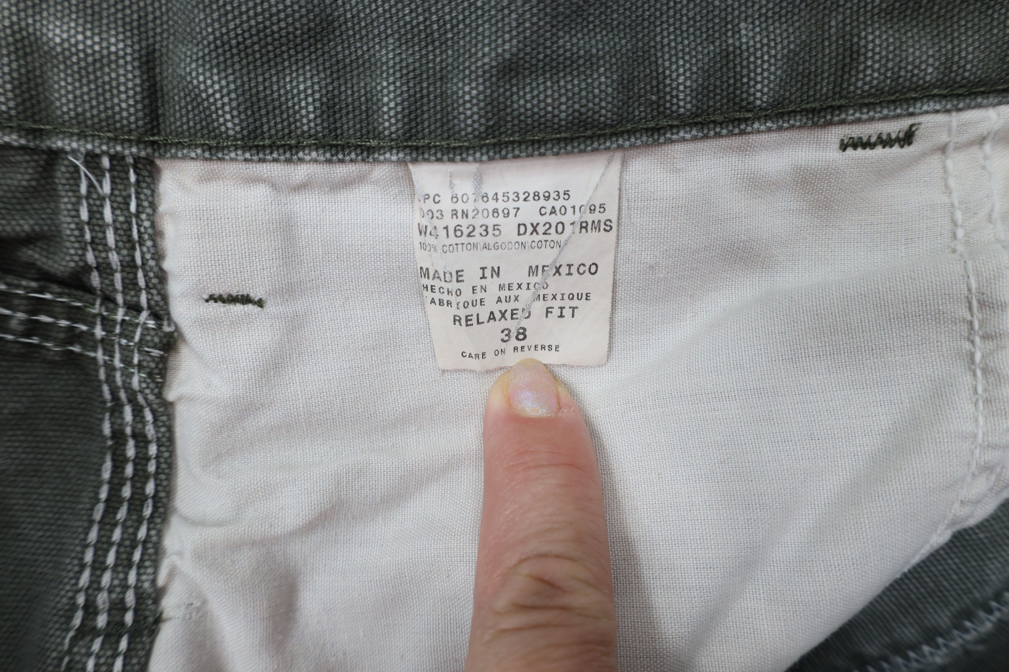 Dickies Vintage Dickies Relaxed Fit Canvas Dungaree Shorts Green Size US 38 / EU 54 - 9 Thumbnail