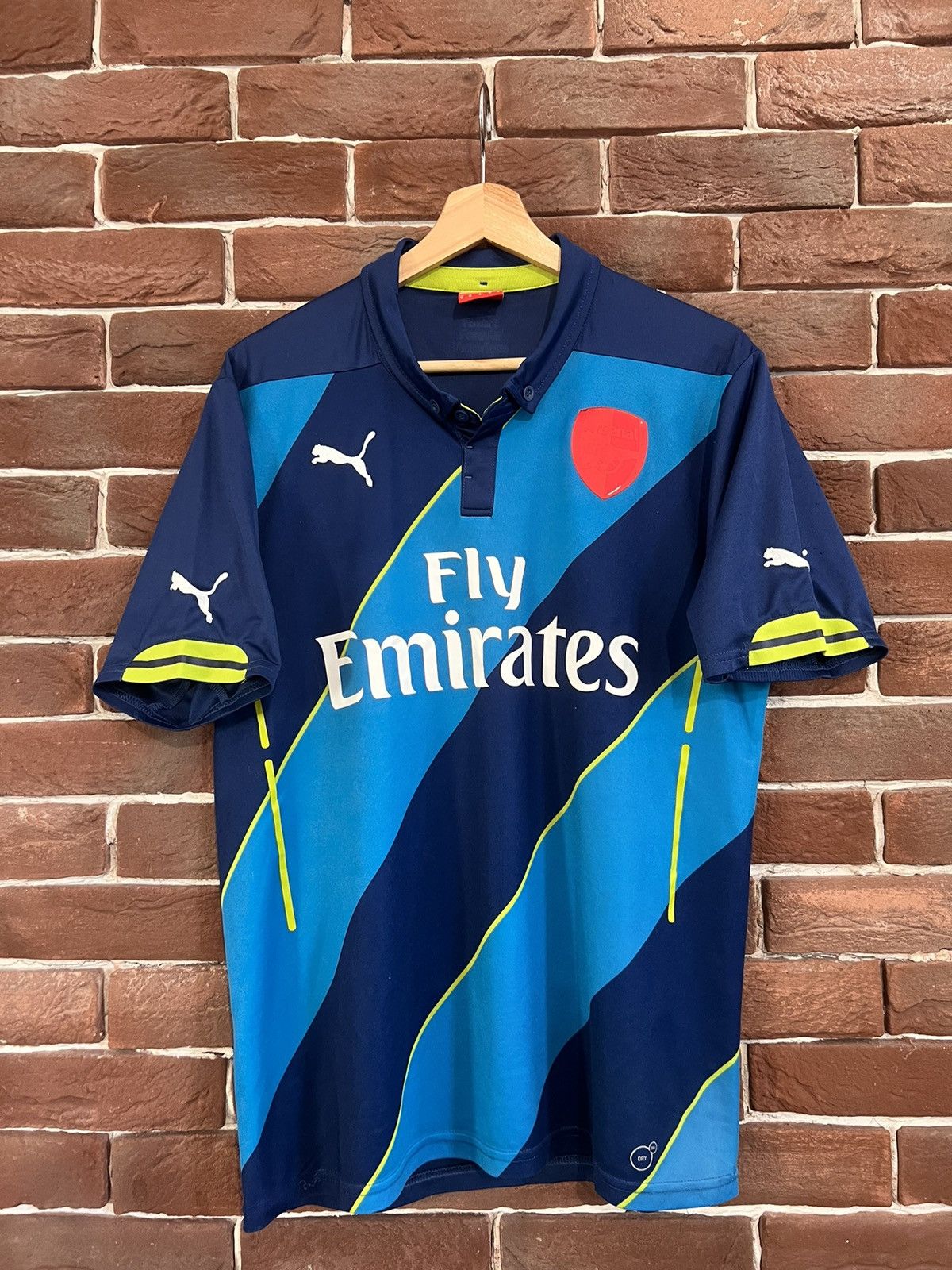 Puma Puma Arsenal Londyn 2014/15 Football Soccer Jersey M Third Size US M / EU 48-50 / 2 - 1 Thumbnail