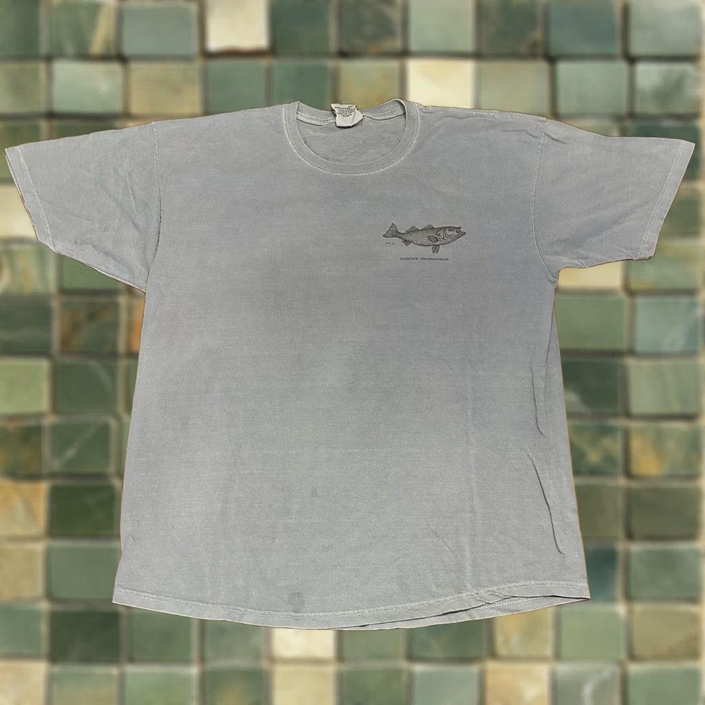 Vintage VINTAGE Goose Hummock Fish Shop T Shirt Y2K Nature XL Size US XL / EU 56 / 4 - 1 Thumbnail