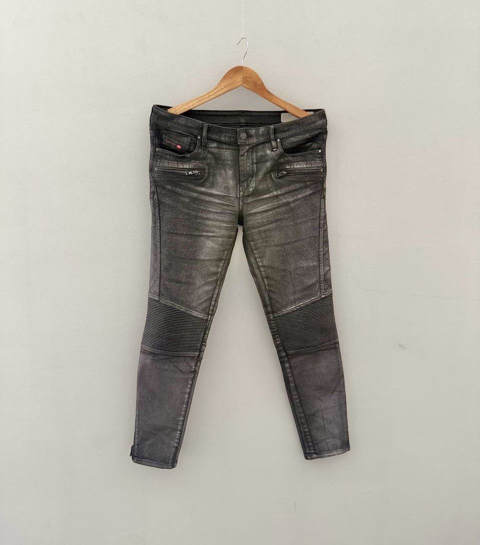 Diesel Diesel Jeans Biker Style Slim-Skinny Black Y2k Size US 32 / EU 48 - 1 Thumbnail