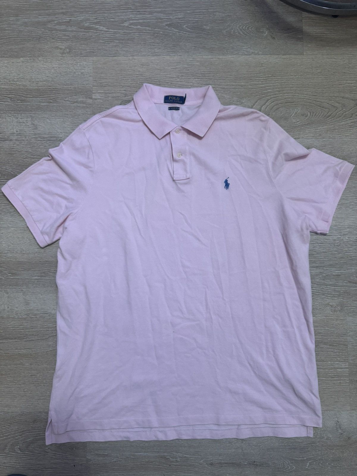 Polo Ralph Lauren Polo Ralph Lauren XL Classic Fit Polo – Light Pink Size US XL / EU 56 / 4 - 1 Thumbnail