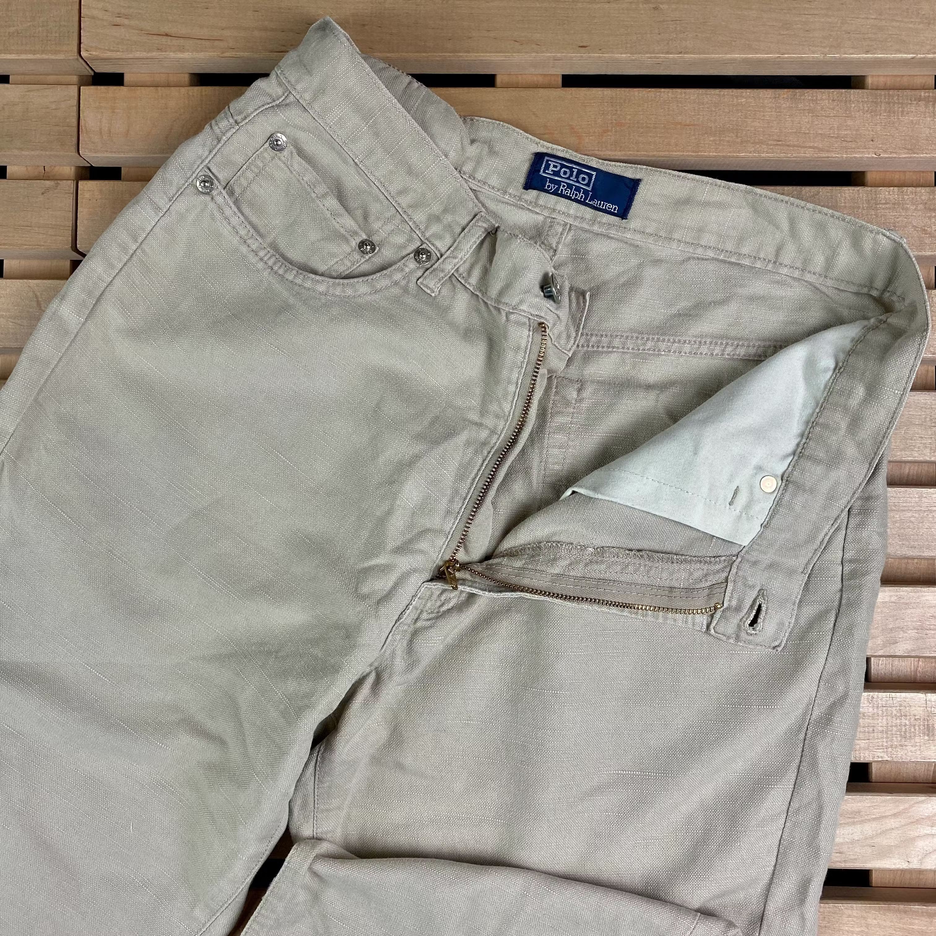 Polo Ralph Lauren × Ralph Lauren × Vintage Mens Pants Chinos Polo Ralph Lauren Size 33 Size US 33 - 4 Thumbnail