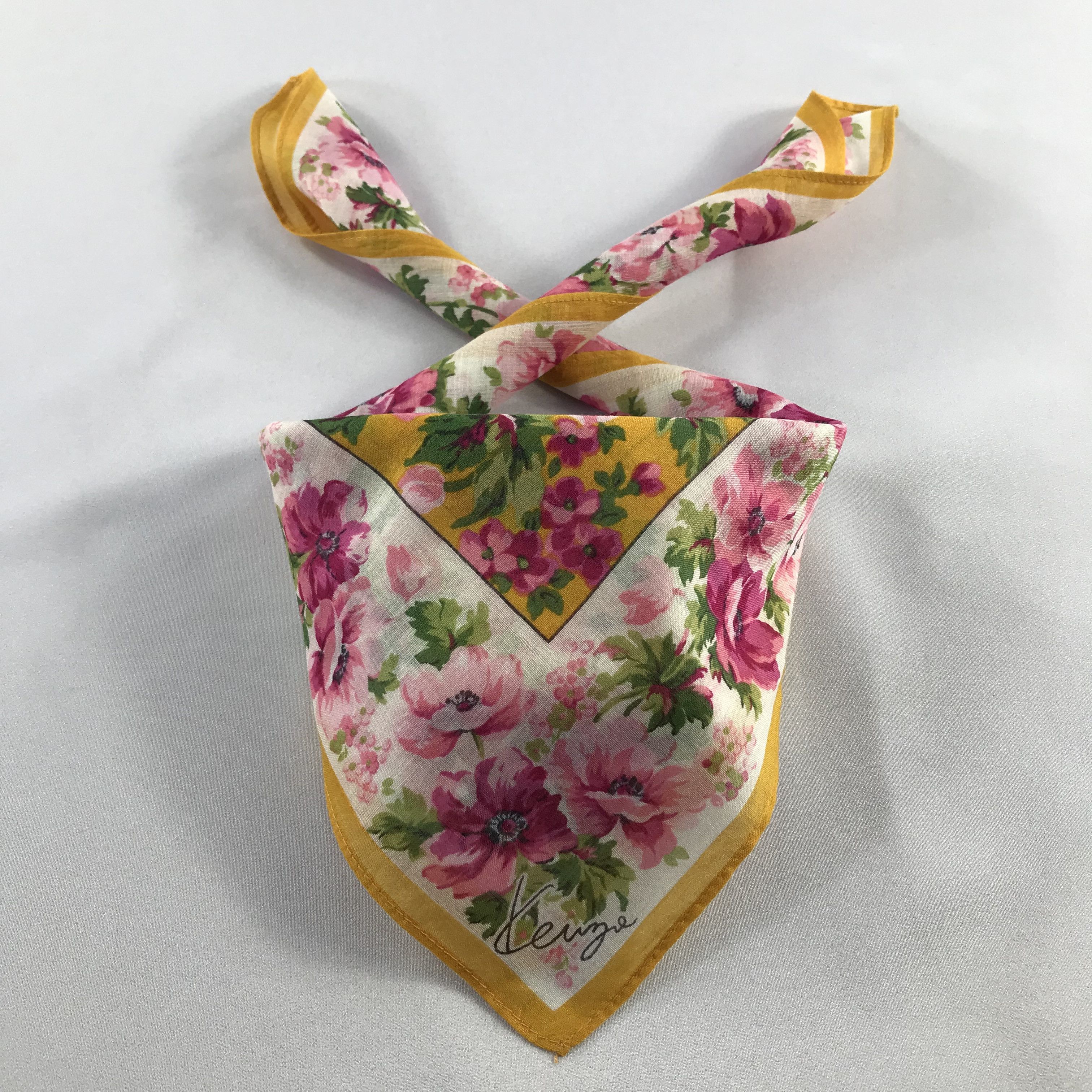 Kenzo Kenzo Handkerchief / Bandana / Neckerchief C569 Size ONE SIZE - 1 Thumbnail