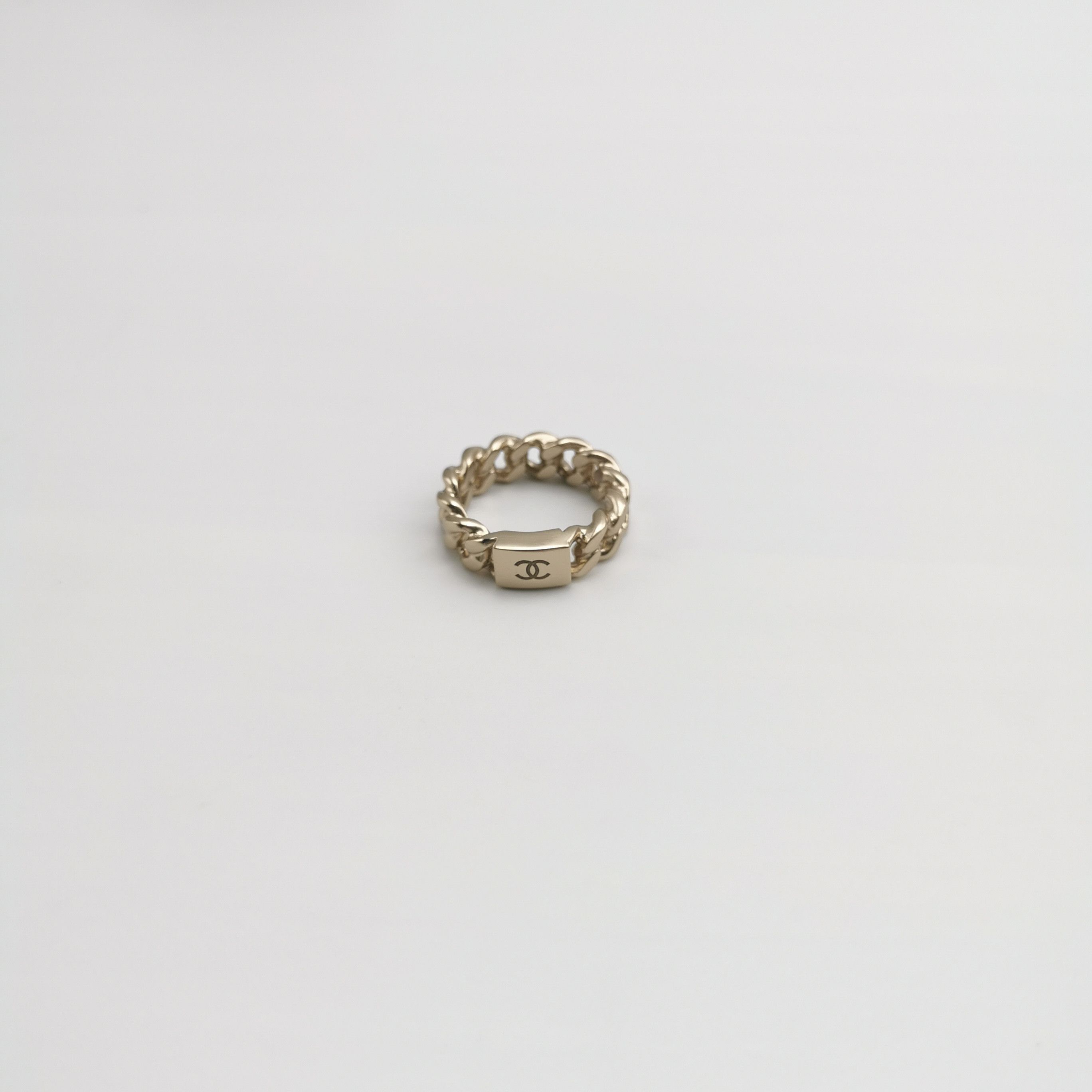 Chanel Chanel Double C Ring Size 14 -z2505 Size ONE SIZE - 7 Thumbnail
