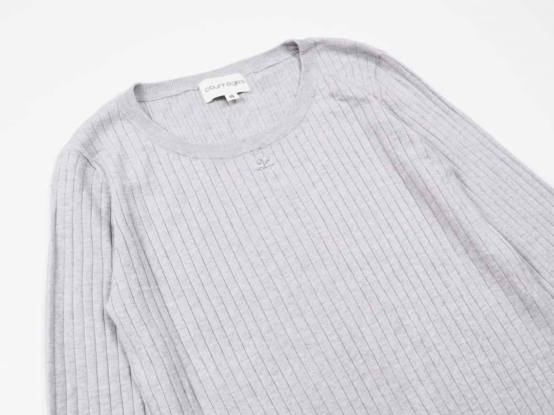 Courreges Courreges long sleeve shirt Size M / US 6-8 / IT 42-44 - 3 Thumbnail